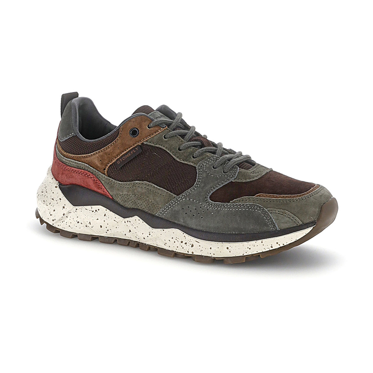 UOMO SCARPE ALLACCIATE FUJI MAN 1 MARRONE 224403 F3Z 02