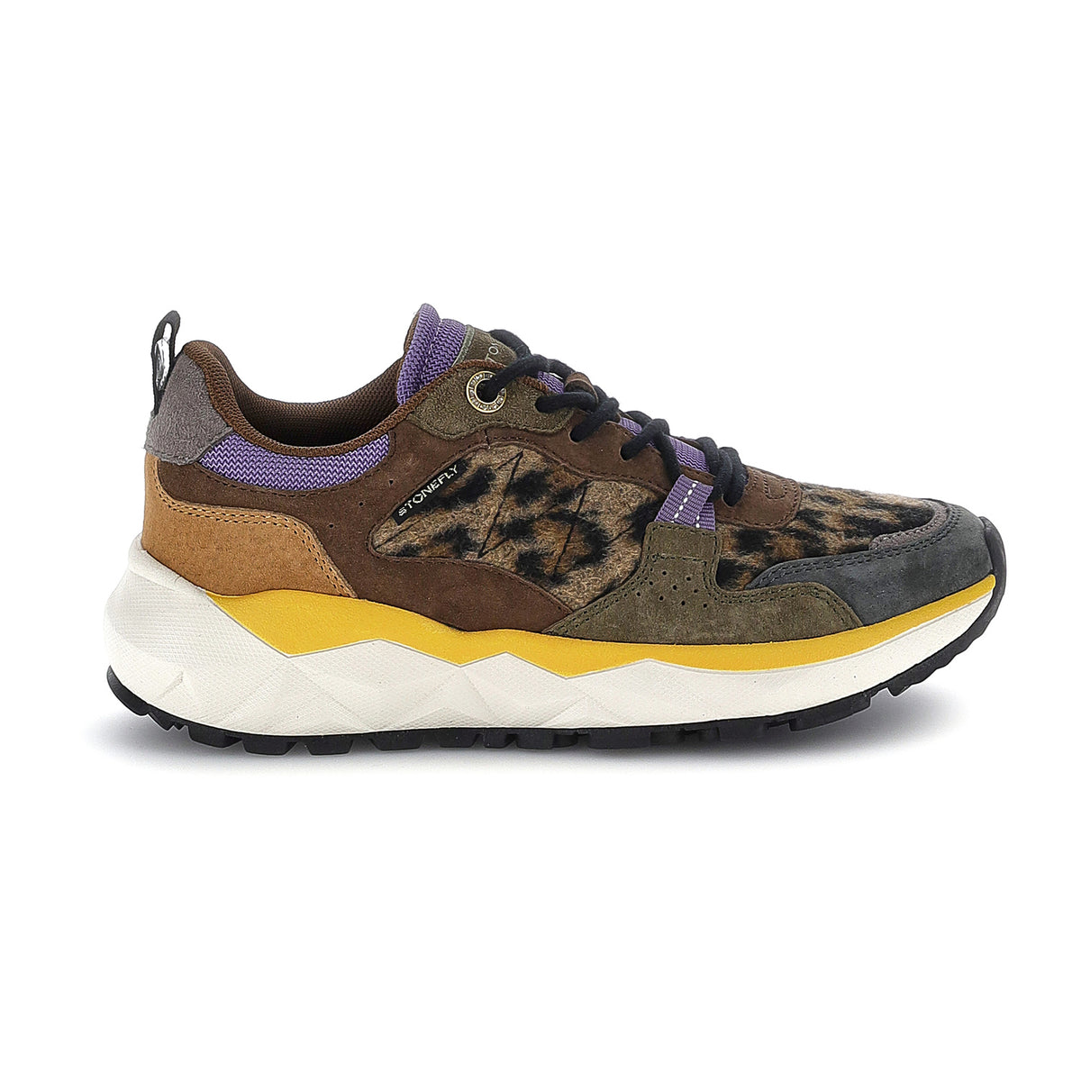 DONNA SCARPE ALLACCIATE FUJI W 1 MARRONE 224404 F44 01