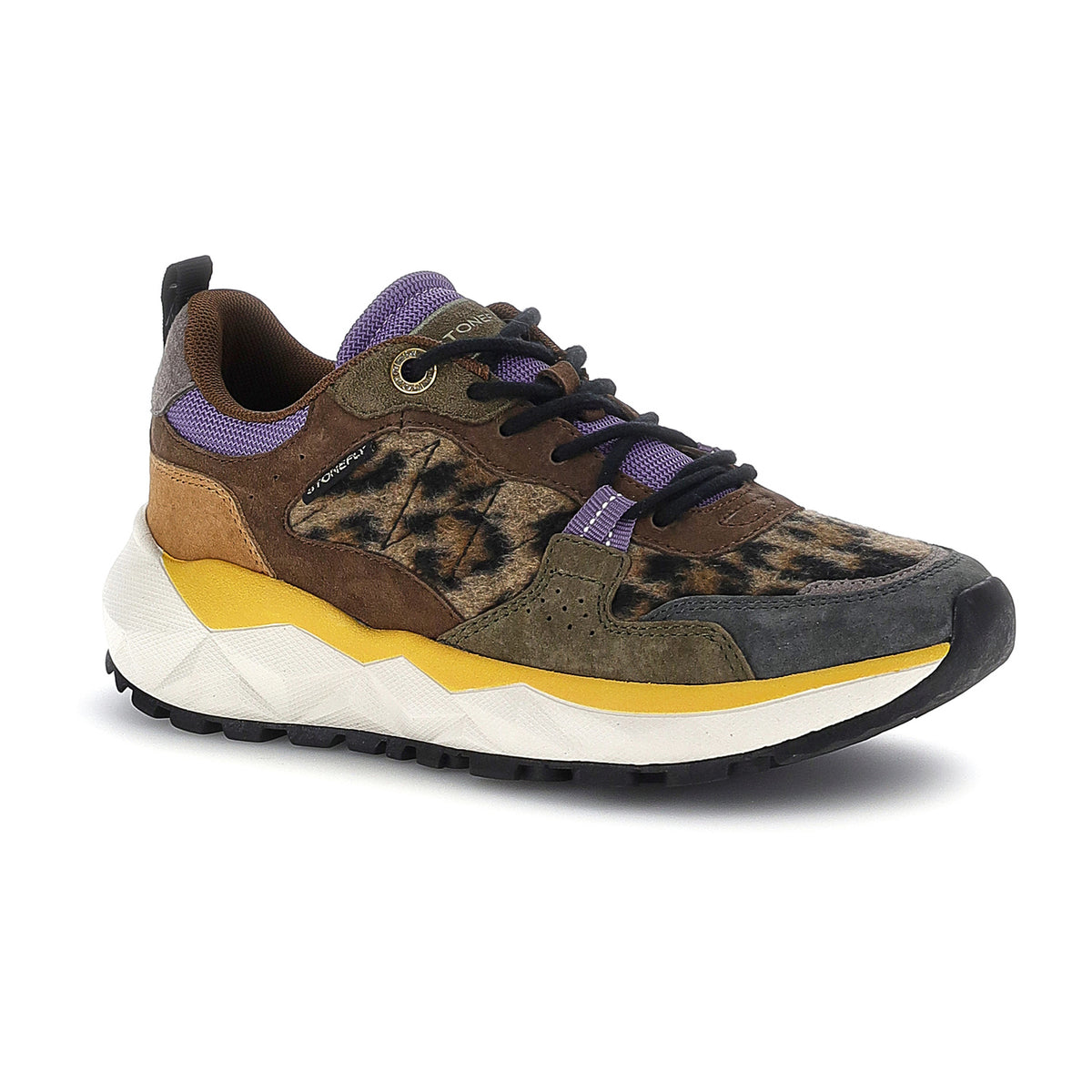 DONNA SCARPE ALLACCIATE FUJI W 1 MARRONE 224404 F44 02