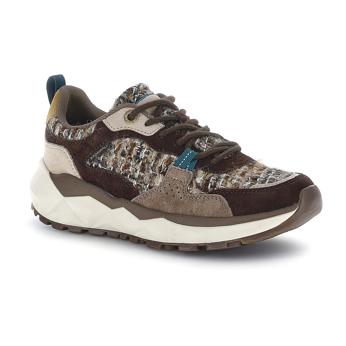 DONNA SCARPE ALLACCIATE FUJI W 1 MARRONE 224405 F9J 02