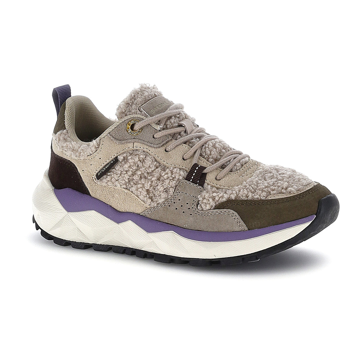 DONNA SCARPE ALLACCIATE FUJI W 1 BEIGE 224406 F47 02