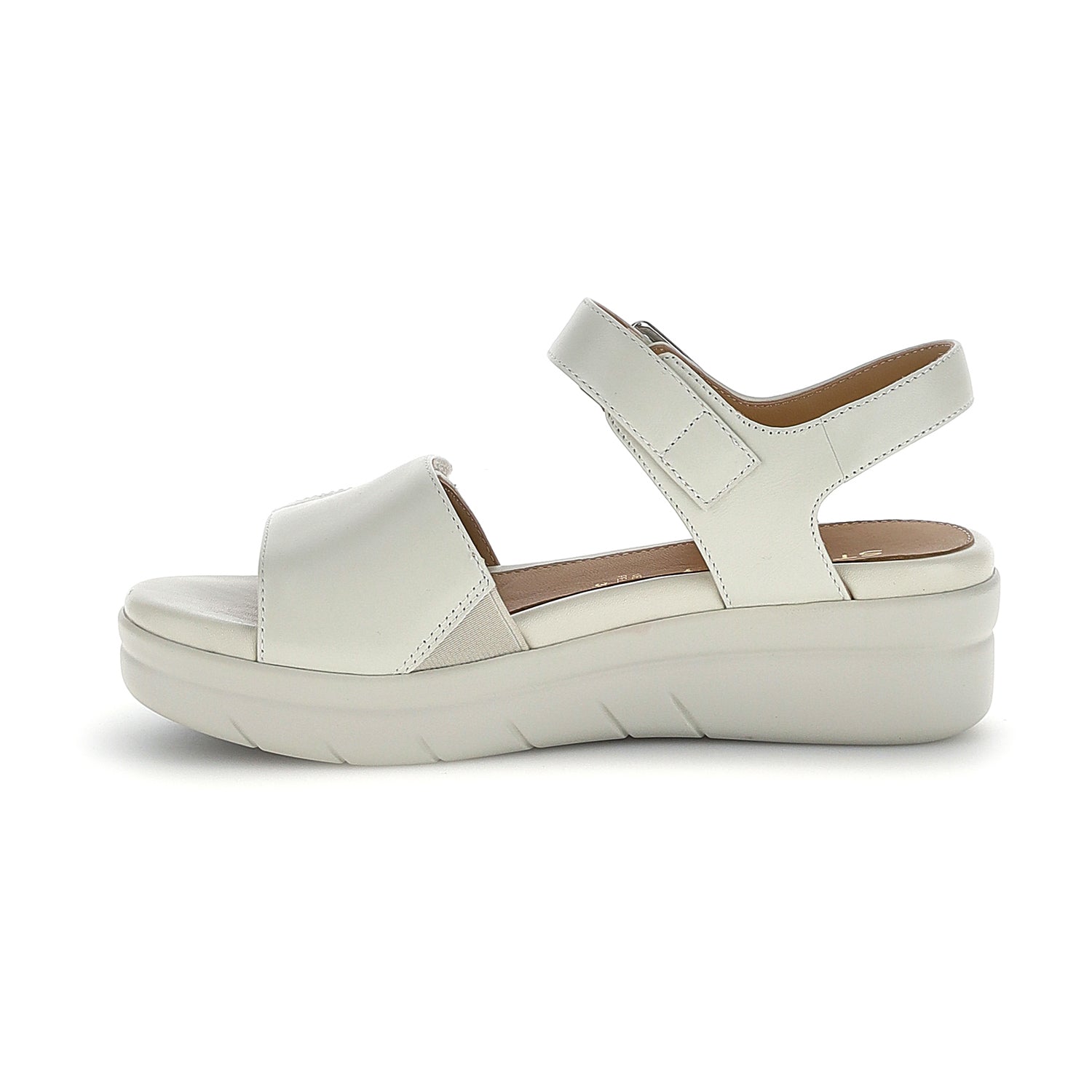 DONNA SANDALI CON ZEPPA AQUA 2 GRIGIO CHIARO 110207 346 03