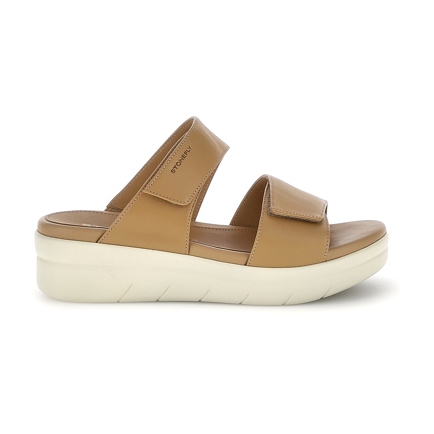 DONNA SANDALI CON ZEPPA AQUA 8 BEIGE 212768 9VF 01