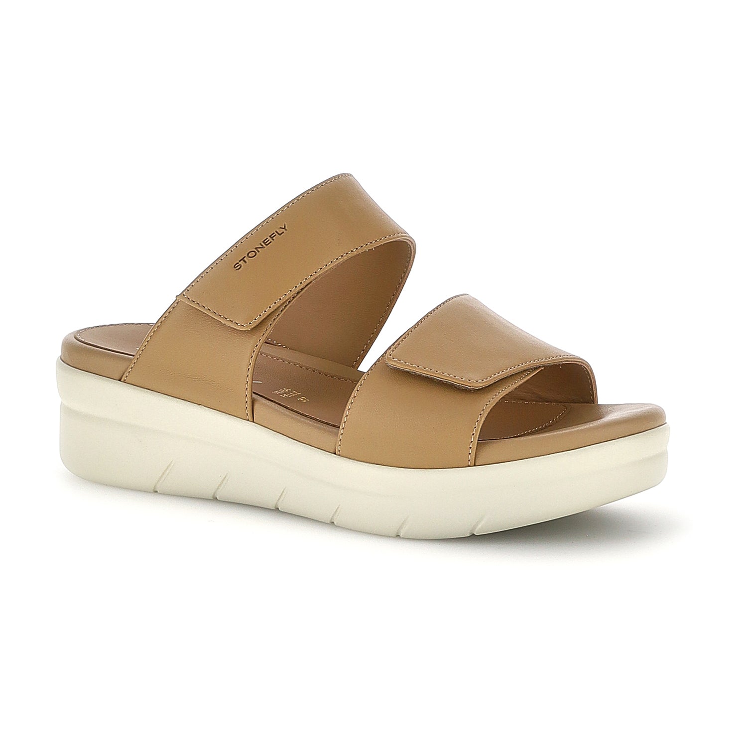 DONNA SANDALI CON ZEPPA AQUA 8 BEIGE 212768 9VF 02