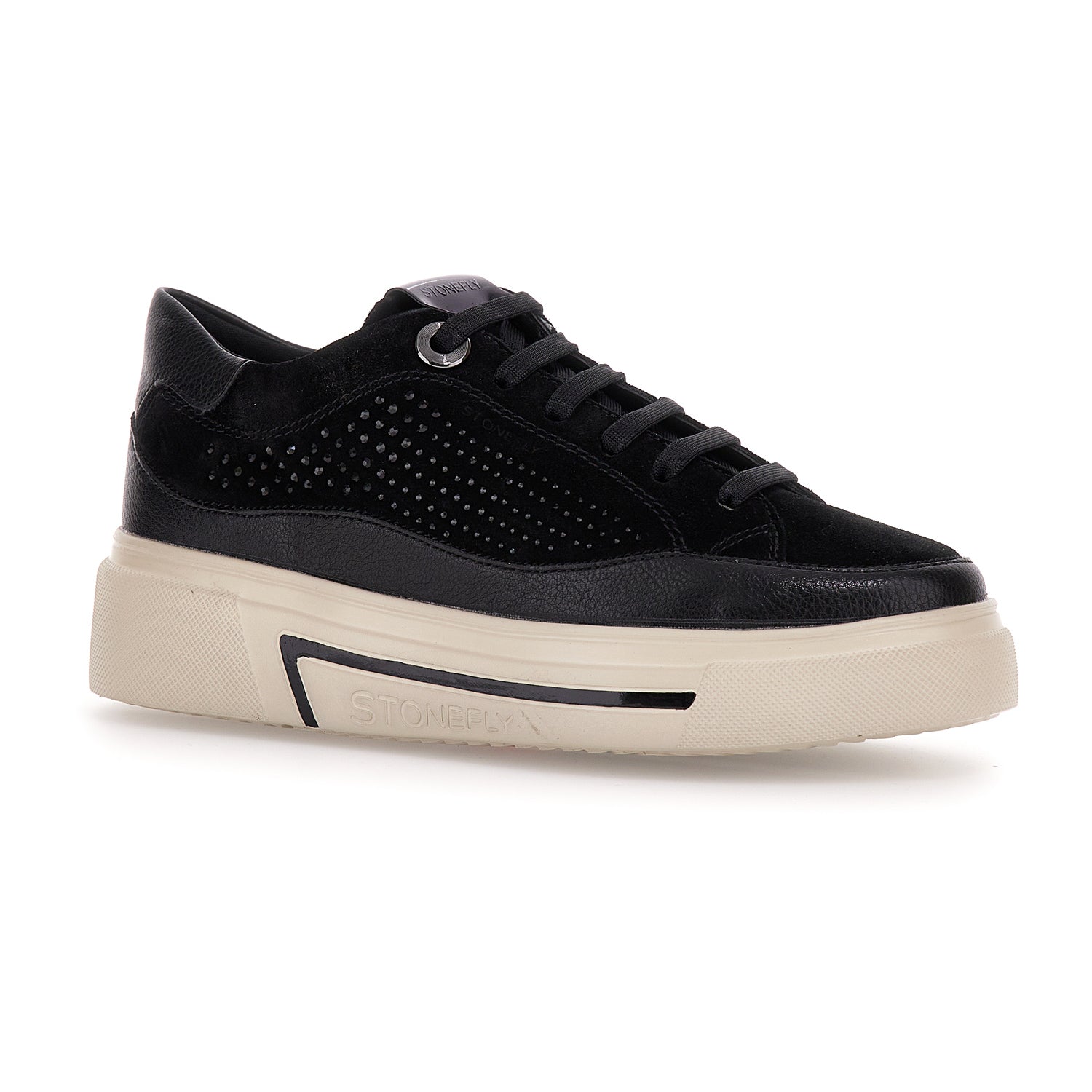 DONNA SCARPE ALLACCIATE ALLEGRA 4 NERO 218427 000 02