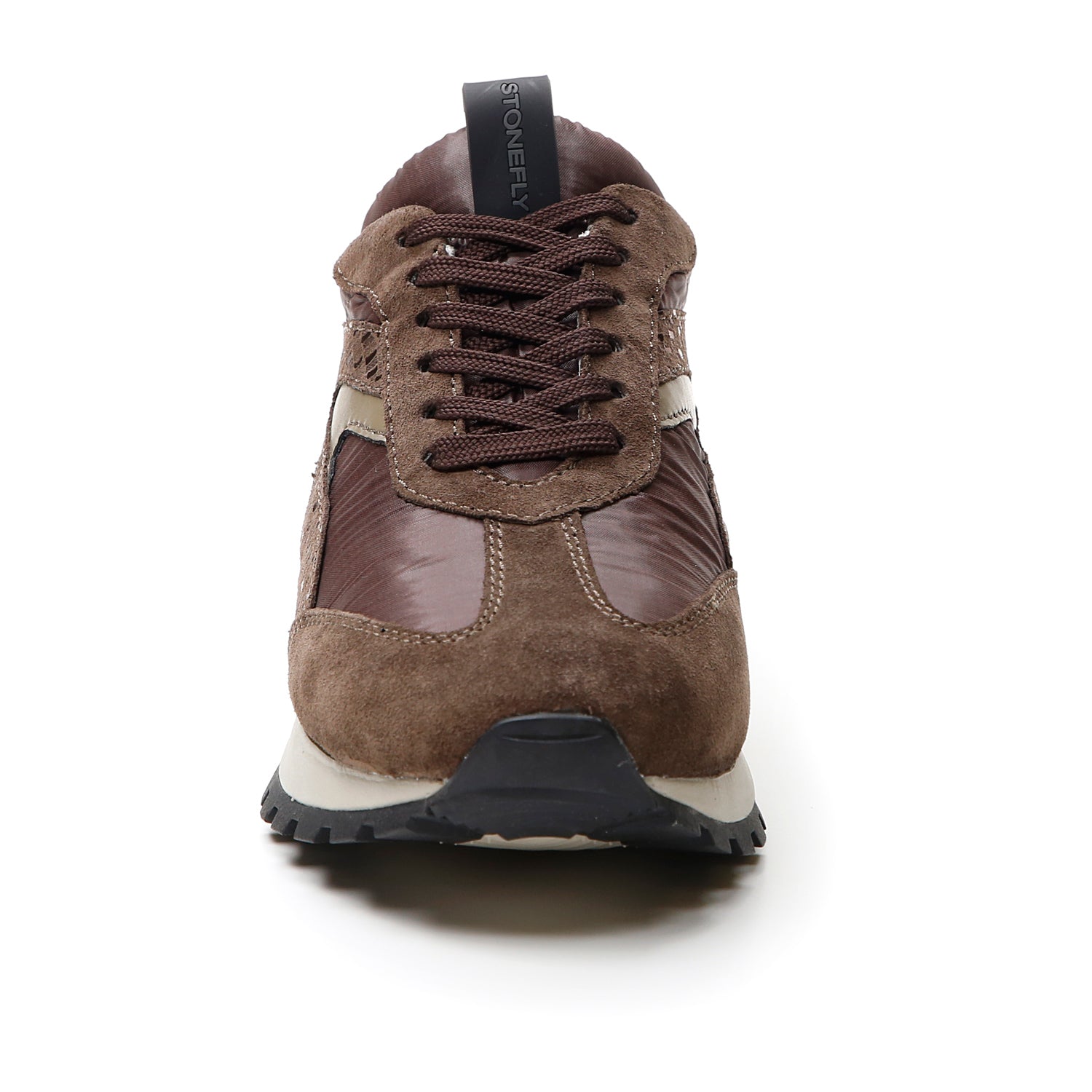 DONNA SCARPE ALLACCIATE SIMPLY LADY 2 MARRONE SCURO 218448 410 04