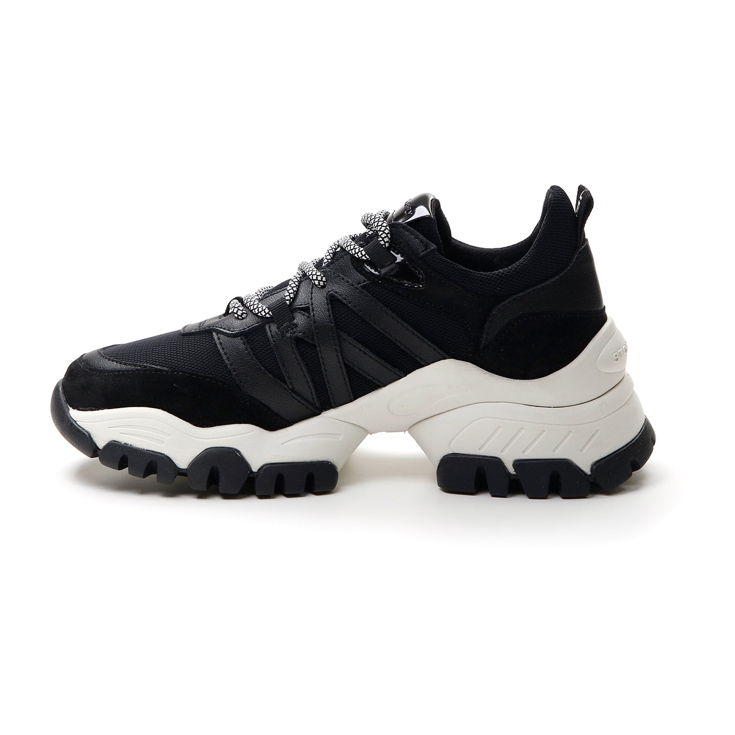 DONNA SCARPE ALLACCIATE TWIGGY 1 NERO 218669 000 03