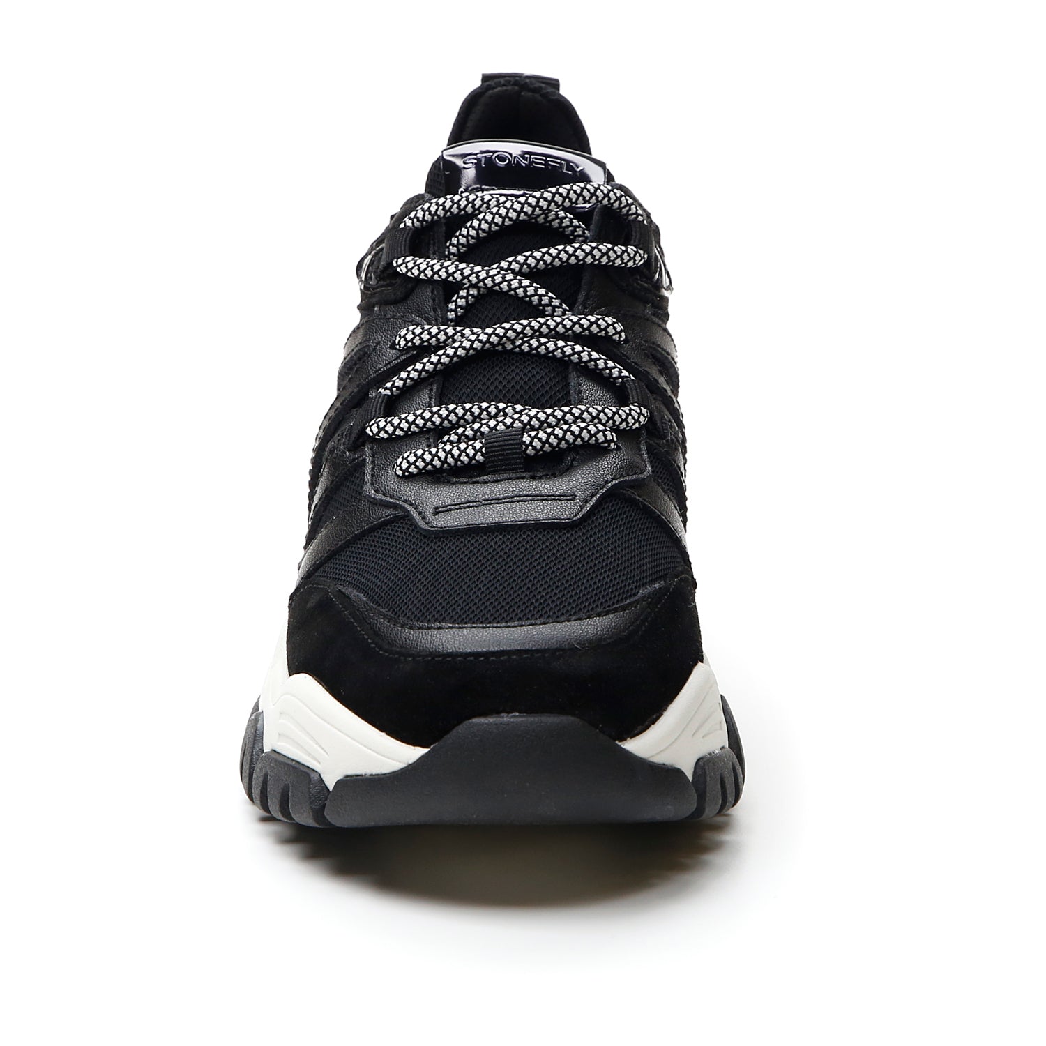 DONNA SCARPE ALLACCIATE TWIGGY 1 NERO 218669 000 04