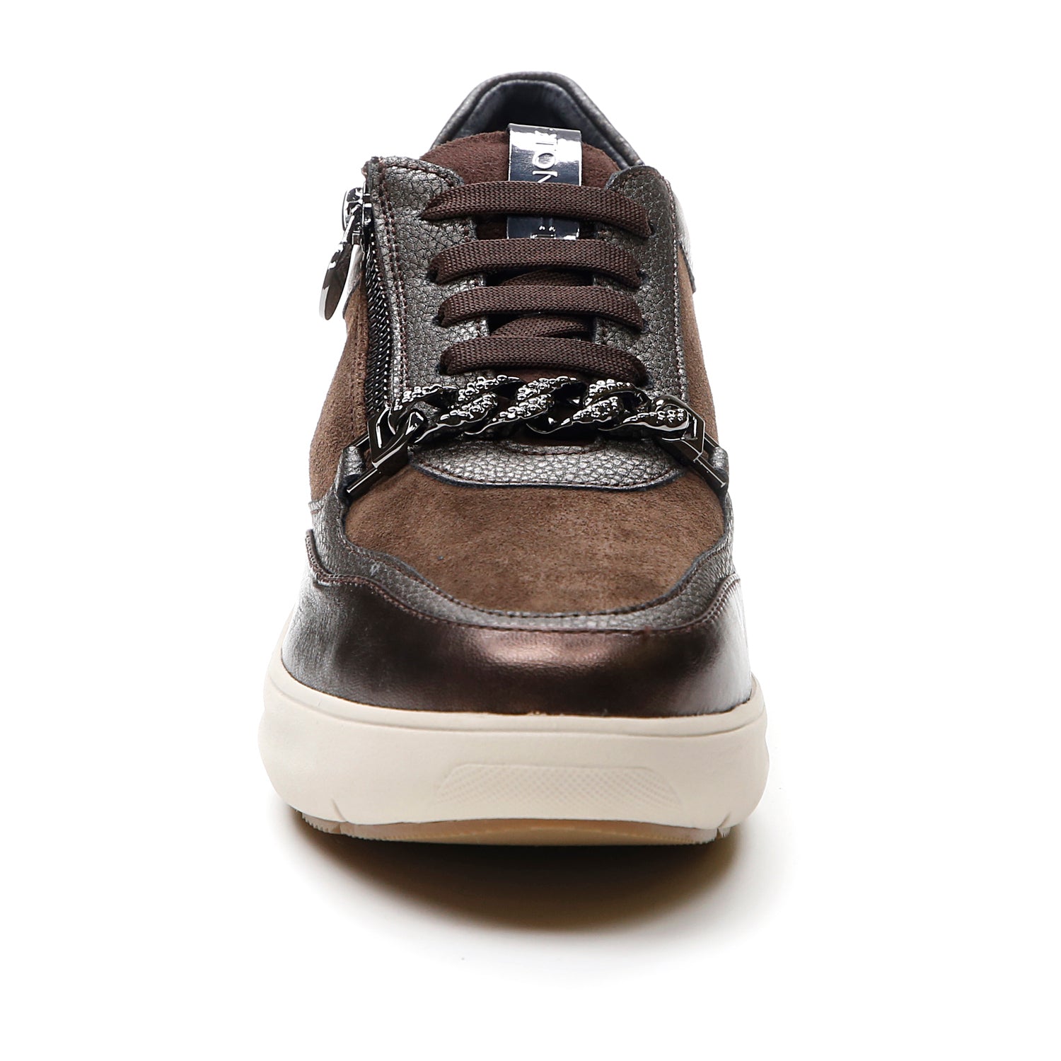 DONNA SCARPE ALLACCIATE ROCK 23 MARRONE SCURO 219167 410 04