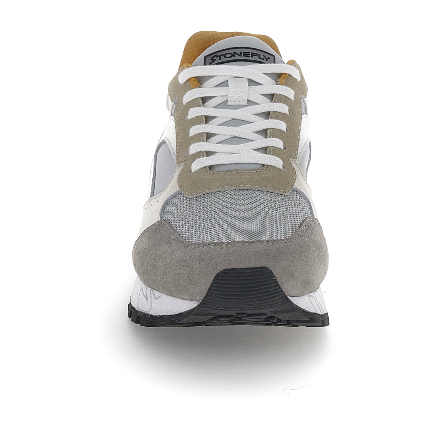 UOMO SCARPE ALLACCIATE YS 1100 GRIGIO CHIARO 221337 CIH 04