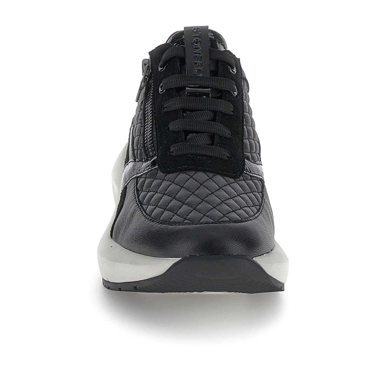 DONNA SCARPE ALLACCIATE TWINS 2 NERO 221620 000 04