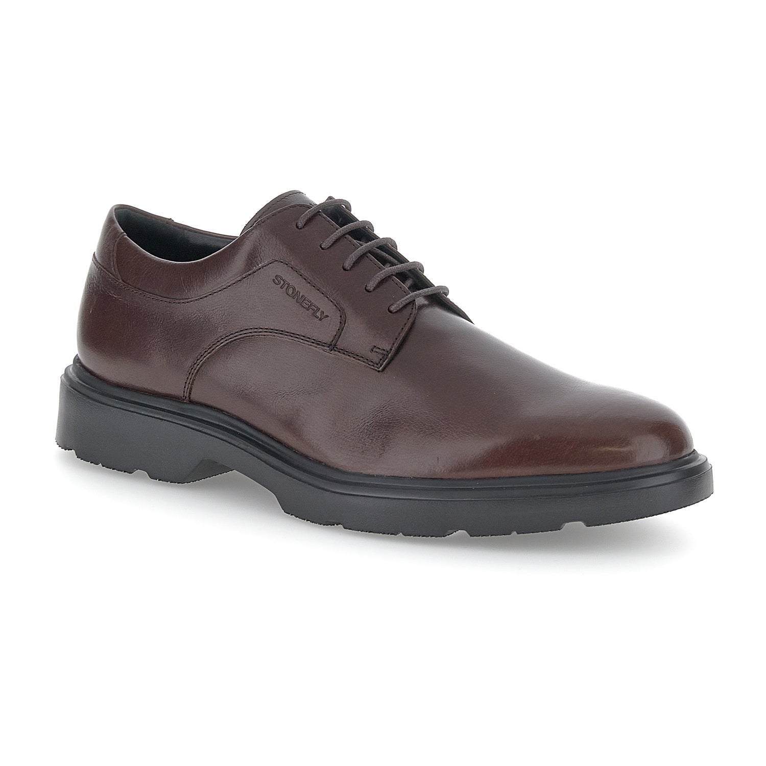 UOMO SCARPE DERBY FOREVER 2 MARRONE SCURO 221669 316 02