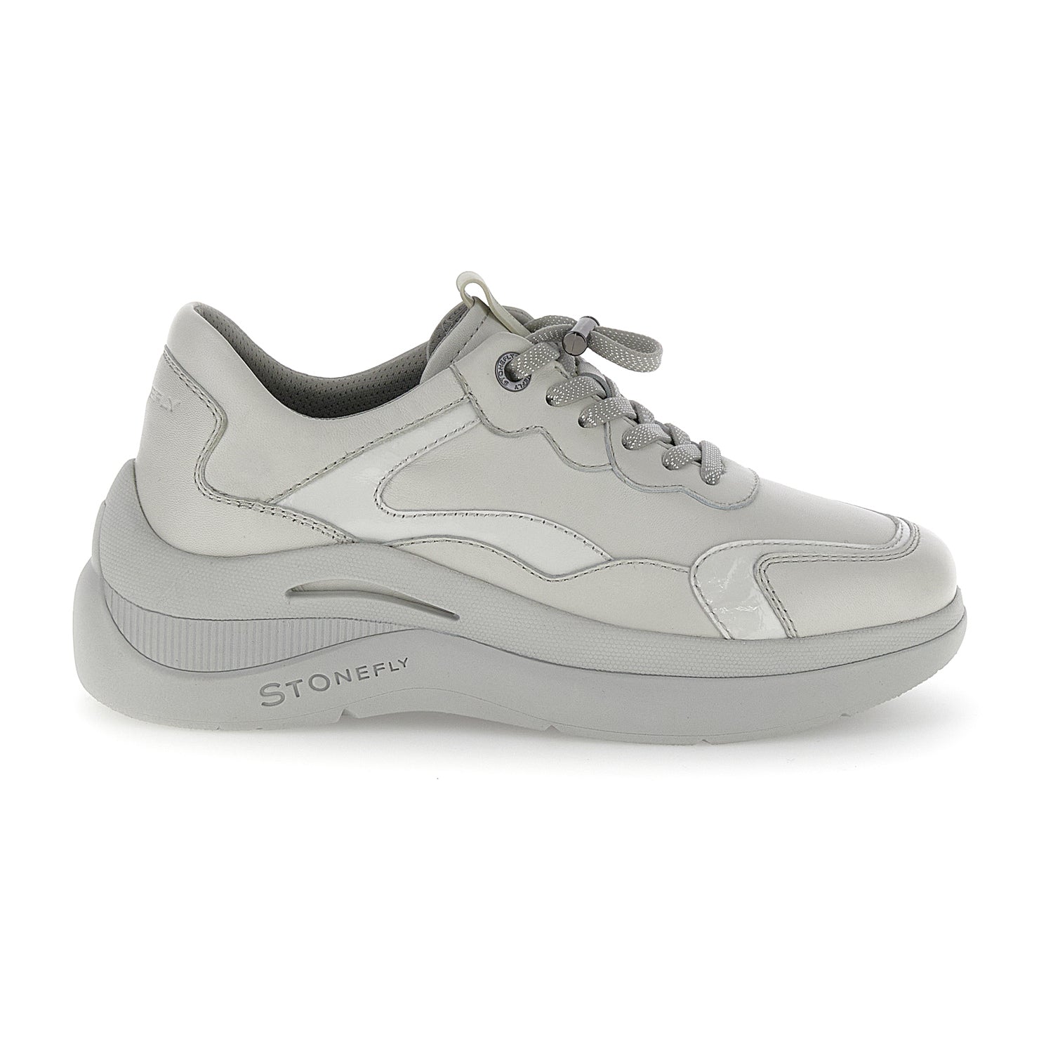 DONNA SCARPE ALLACCIATE ROCHA 5 GRIGIO CHIARO 221676 346 01