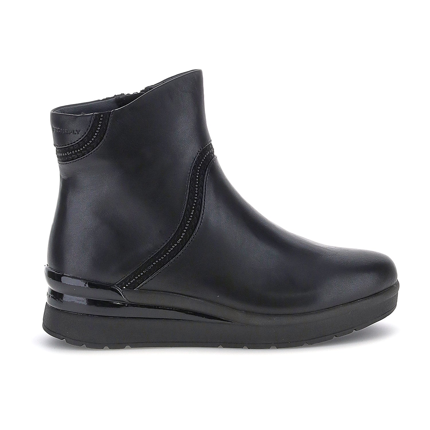 DONNA STIVALETTI MEDI CREAM 55 NERO 221728 000 01