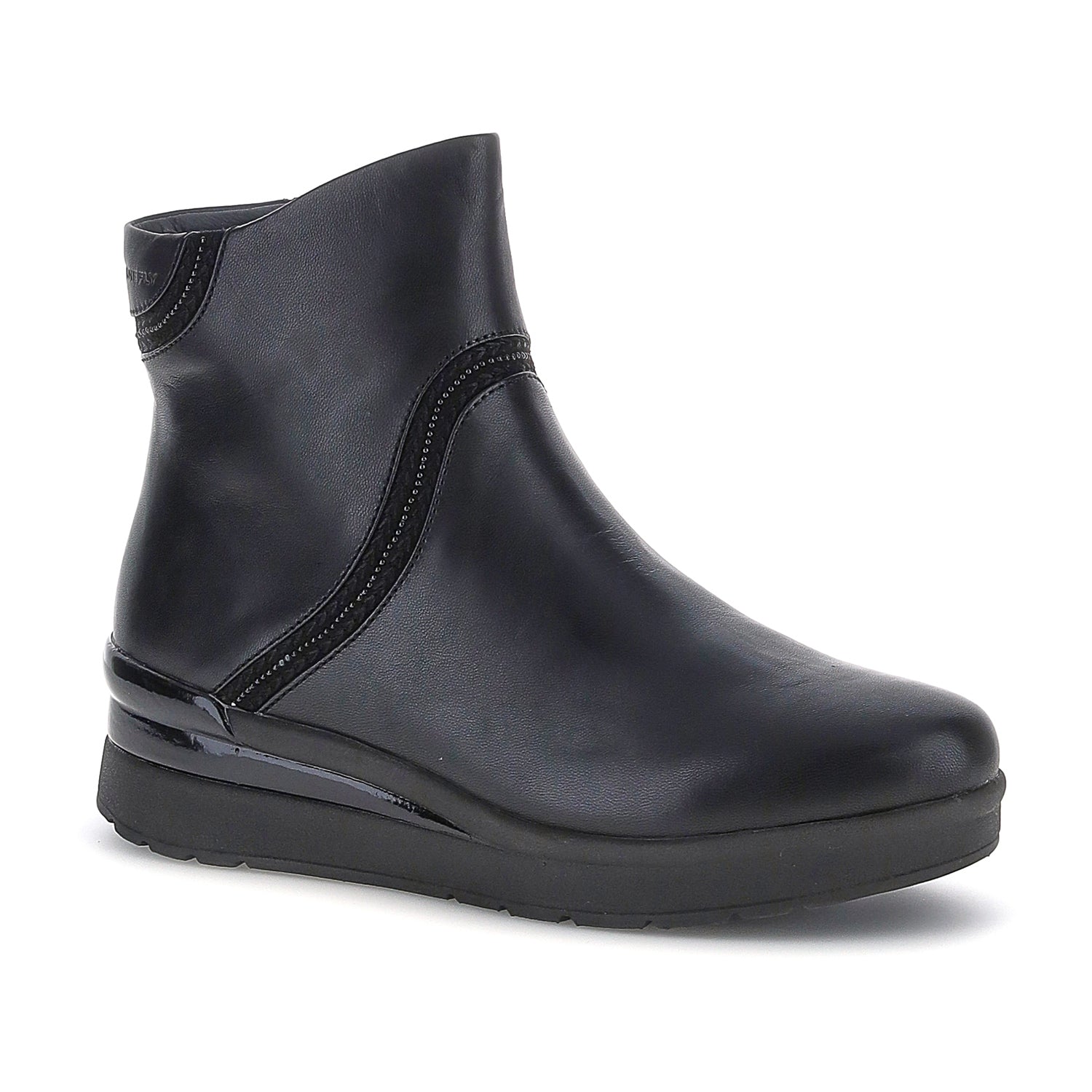 DONNA STIVALETTI MEDI CREAM 55 NERO 221728 000 02