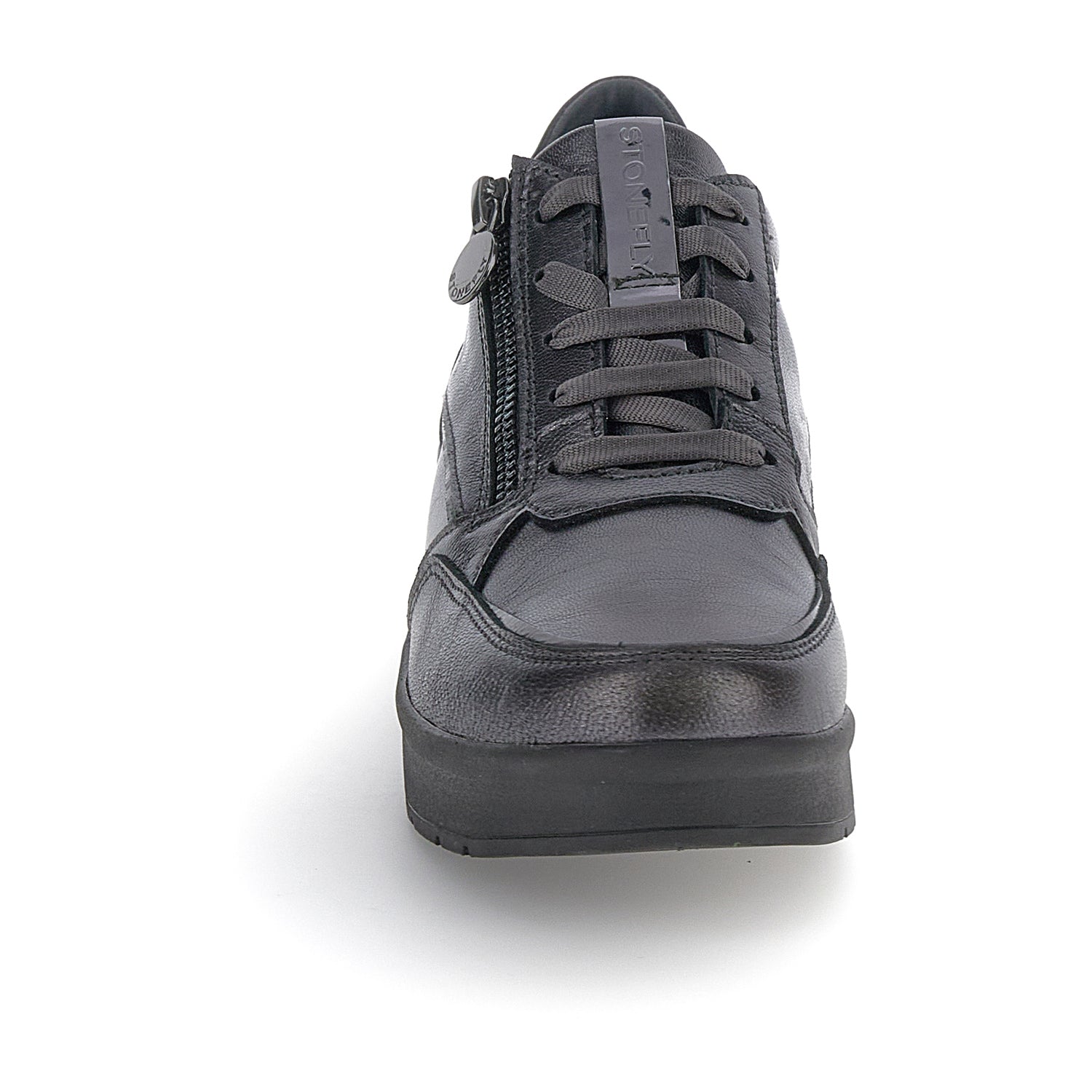 DONNA SCARPE ALLACCIATE CREAM 58 GRIGIO SCURO 221733 Z41 04