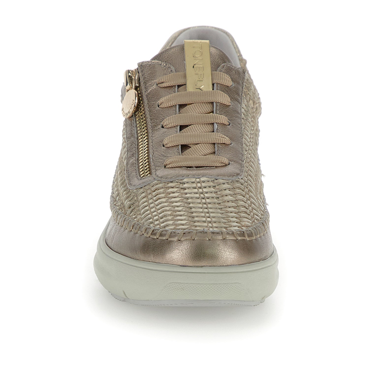 DONNA SCARPE CON CERNIERA ROCK 33 ORO 222379 Z00 04
