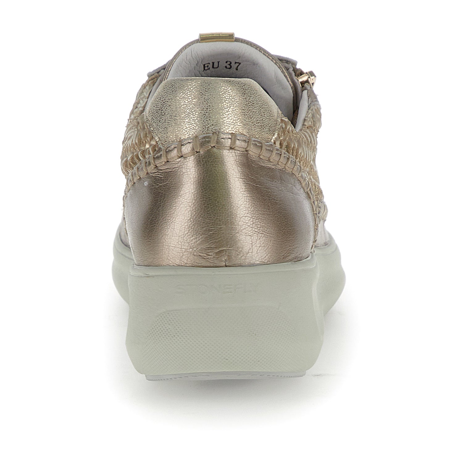 DONNA SCARPE CON CERNIERA ROCK 33 ORO 222379 Z00 05