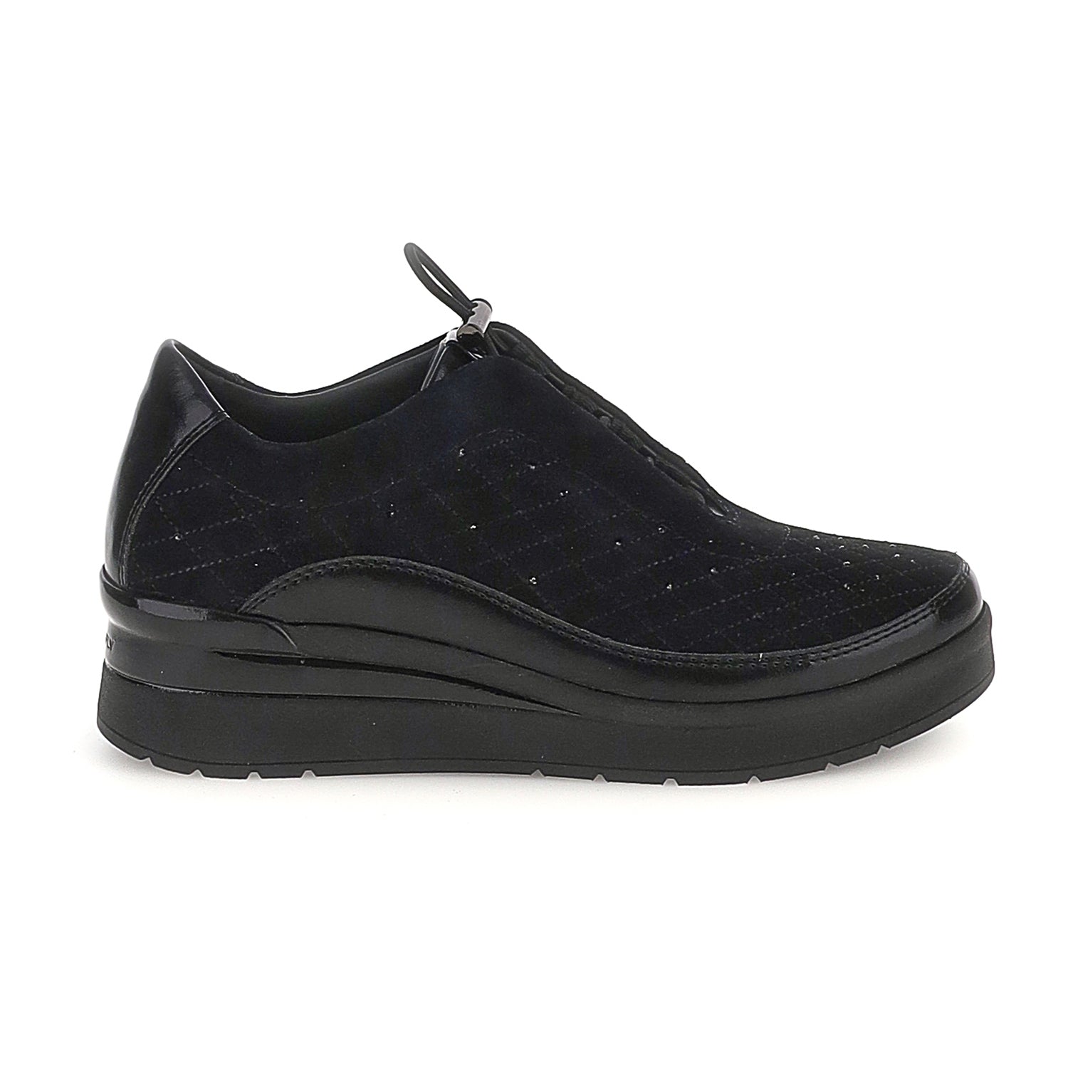 DONNA SCARPE SLIP ON CREAM 21 NERO 222958 000 01