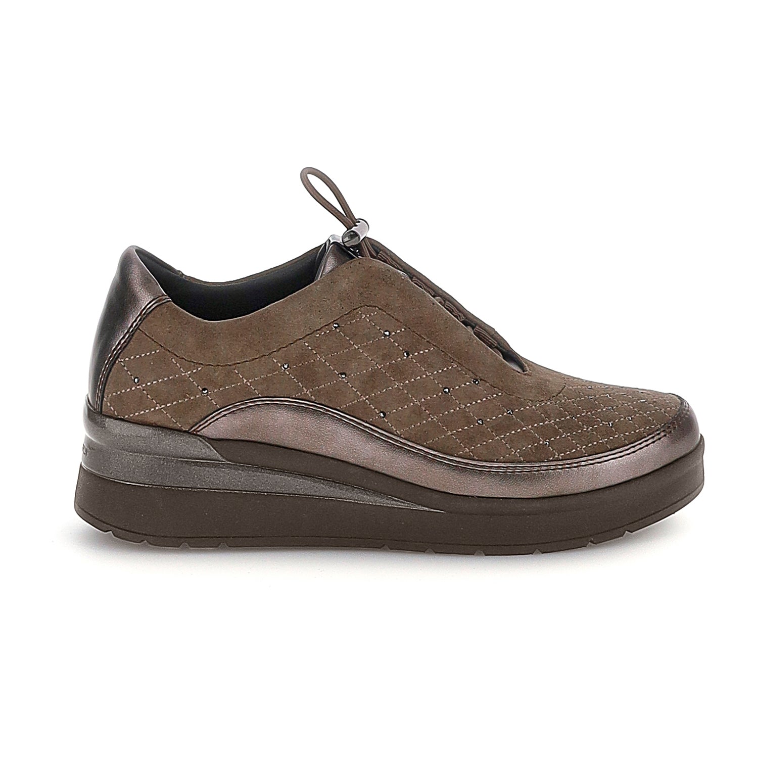 DONNA SCARPE SLIP ON CREAM 21 GRIGIO 222958 11F 01