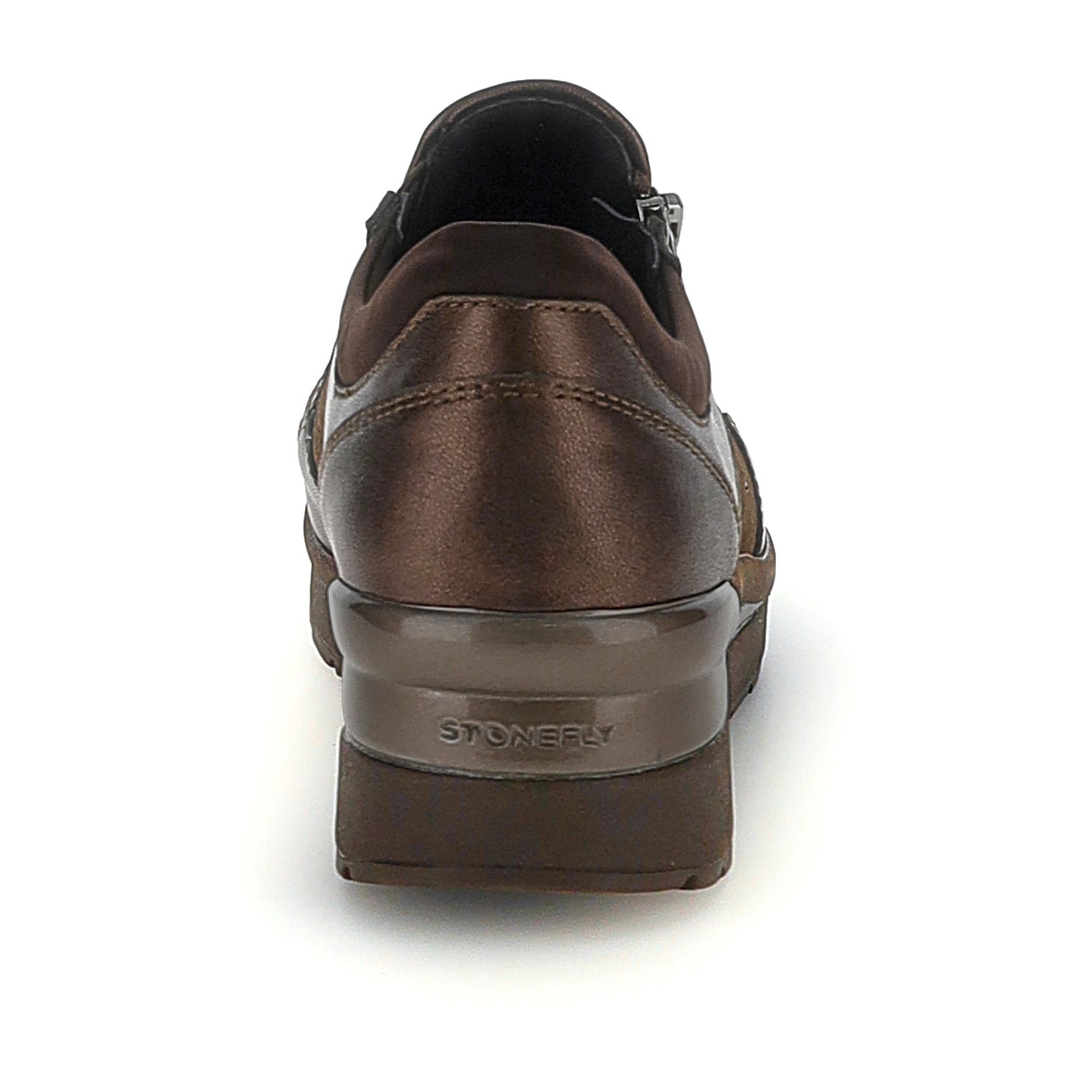 DONNA SCARPE CON CERNIERA CREAM 62 MARRONE SCURO 222960 DOA 05