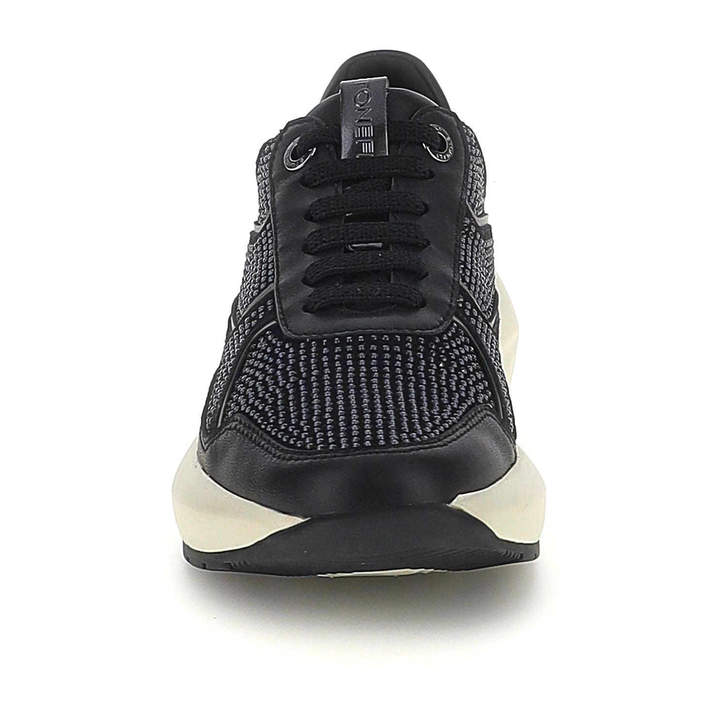 DONNA SCARPE ALLACCIATE TWINS 7 NERO 222969 000 04