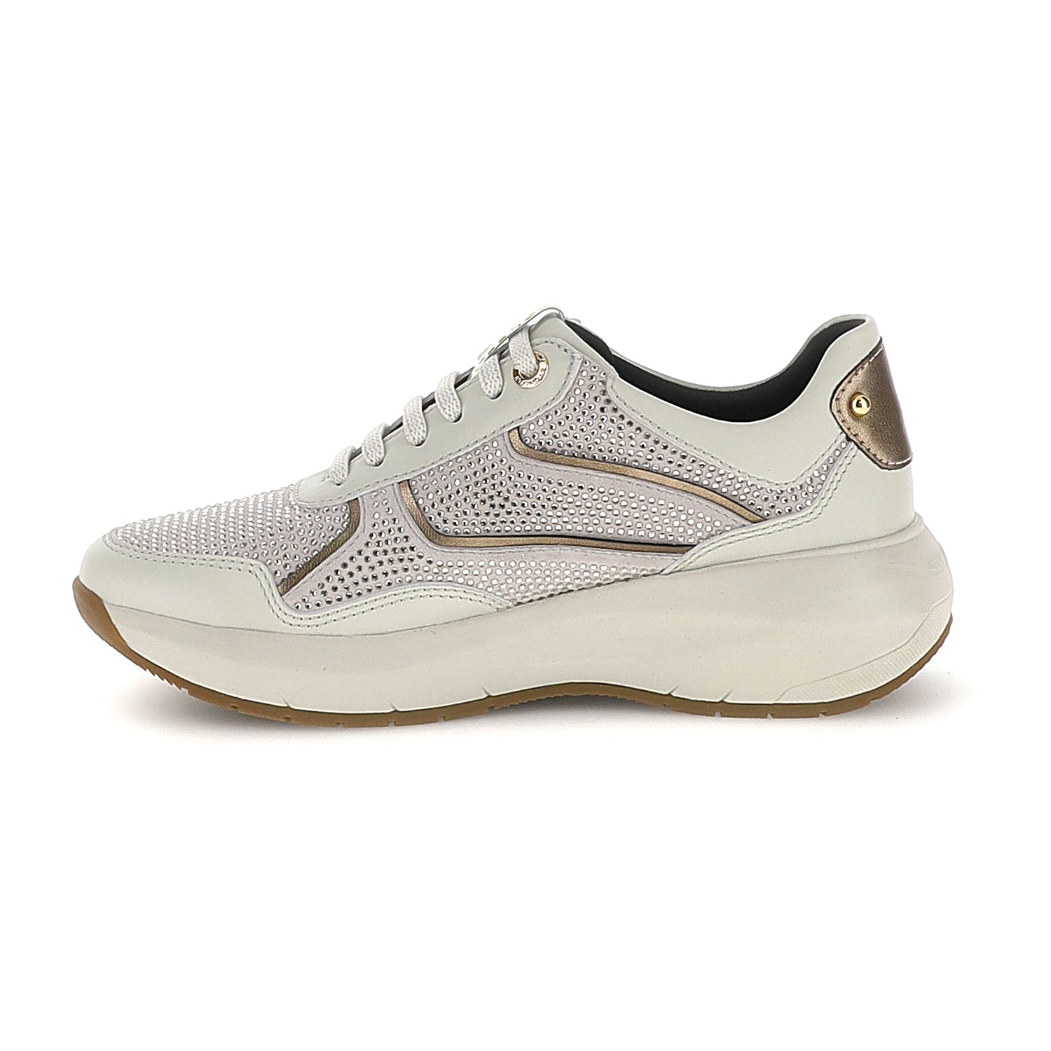 DONNA SCARPE ALLACCIATE TWINS 7 GRIGIO CHIARO 222969 346 03