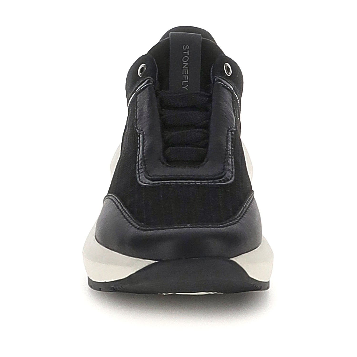 DONNA SCARPE ALLACCIATE TWINS 8 NERO 222971 000 04