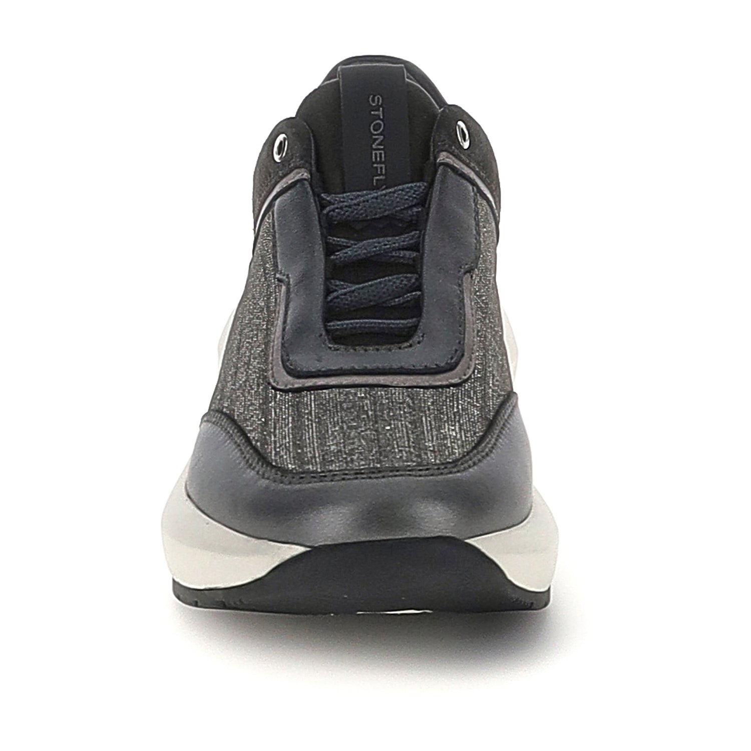 DONNA SCARPE ALLACCIATE TWINS 8 GRIGIO SCURO 222972 DXV 04