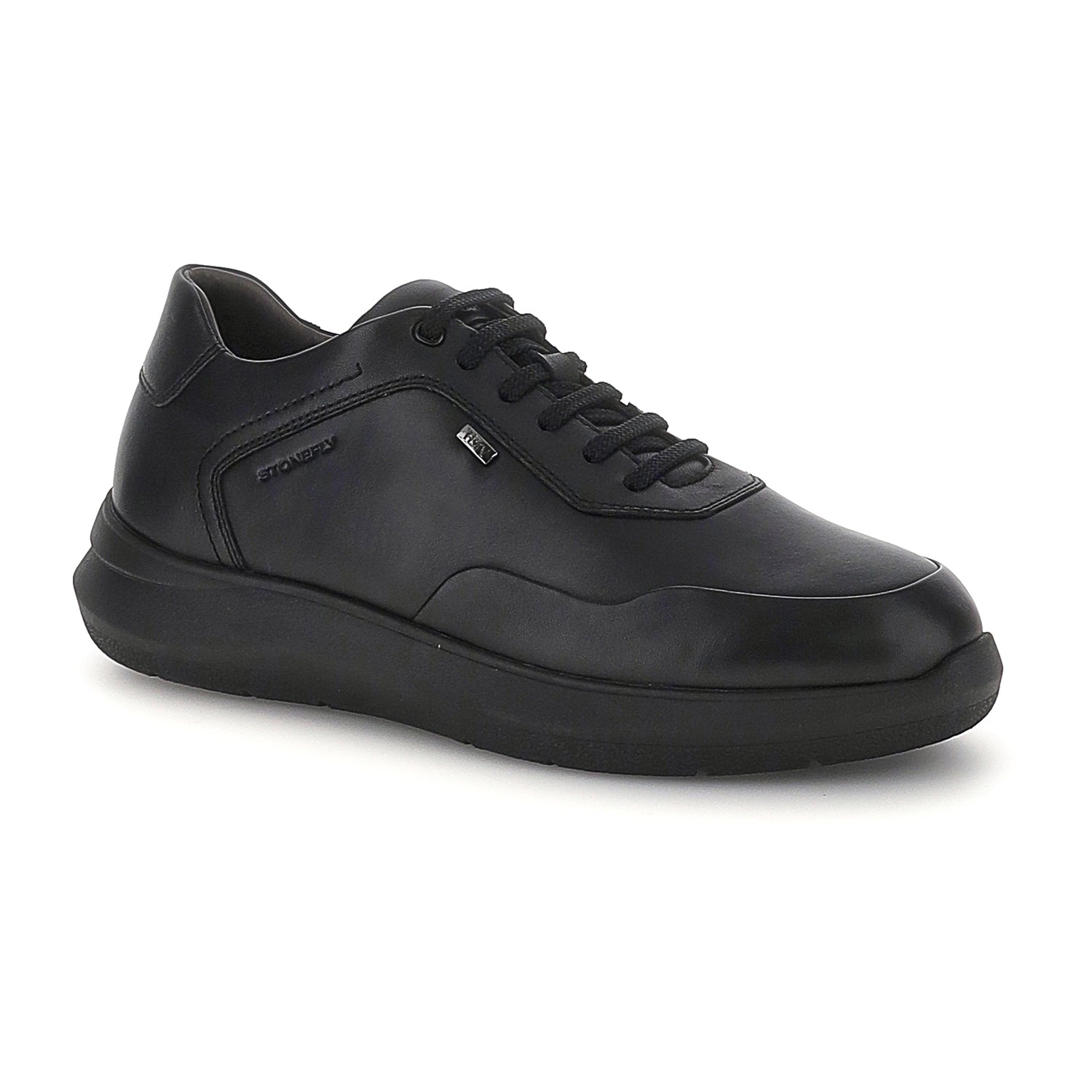 Seven Season Hdry 8 Laces Shoes Black - Stonefly