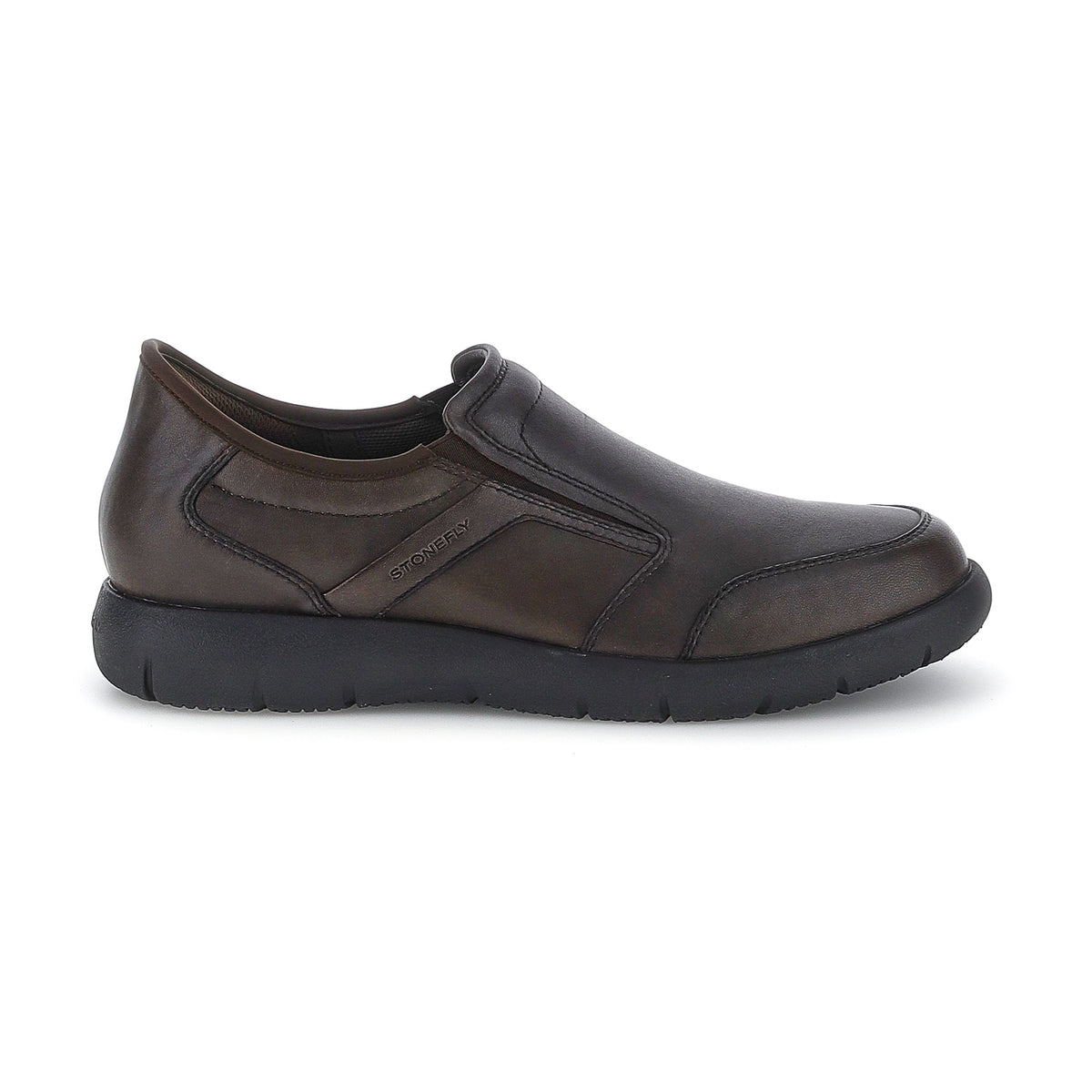 UOMO SCARPE SLIP ON STREAM 43 MARRONE SCURO 223014 5HD 01