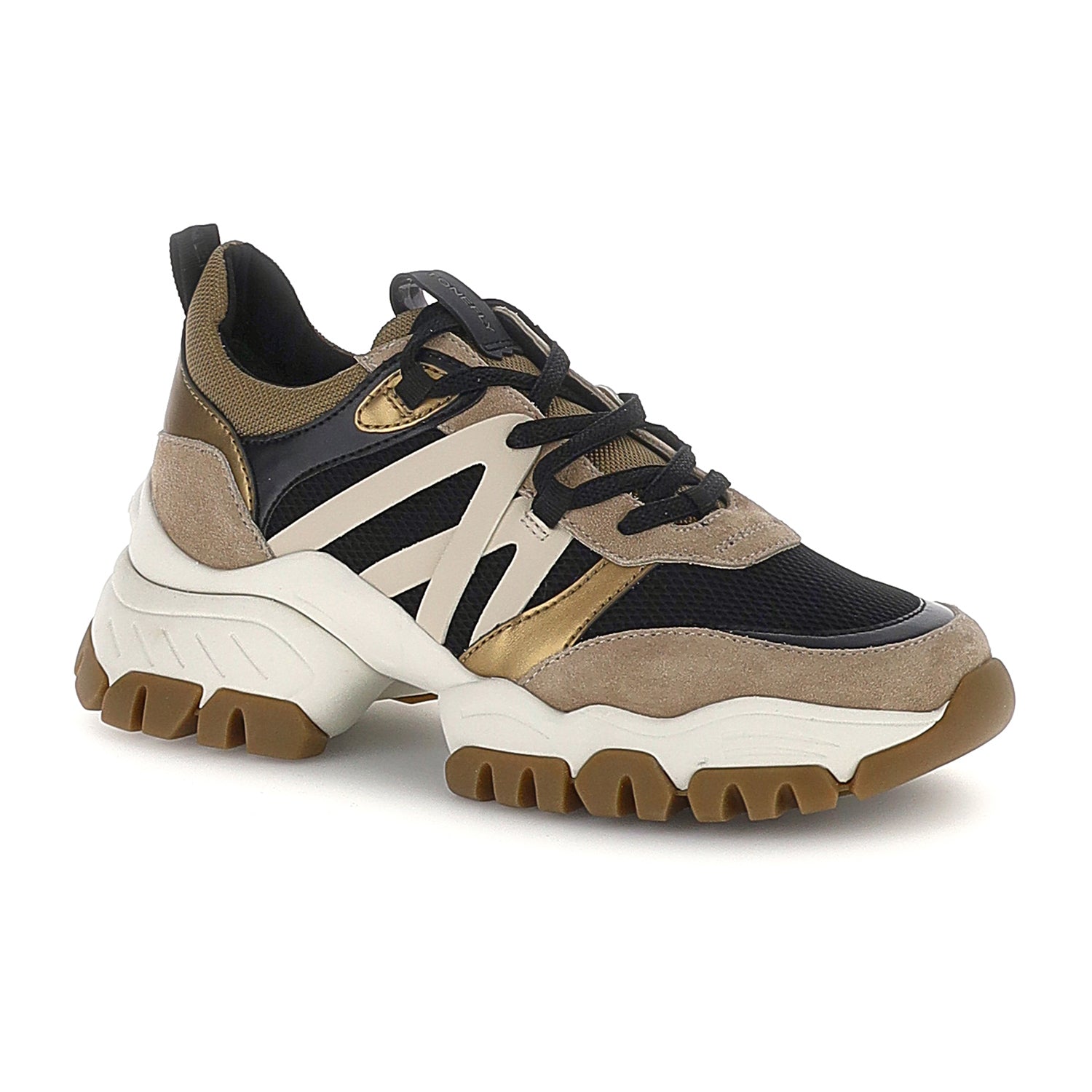 DONNA SCARPE ALLACCIATE TWIGGY 1 NERO 223042 DRB 02