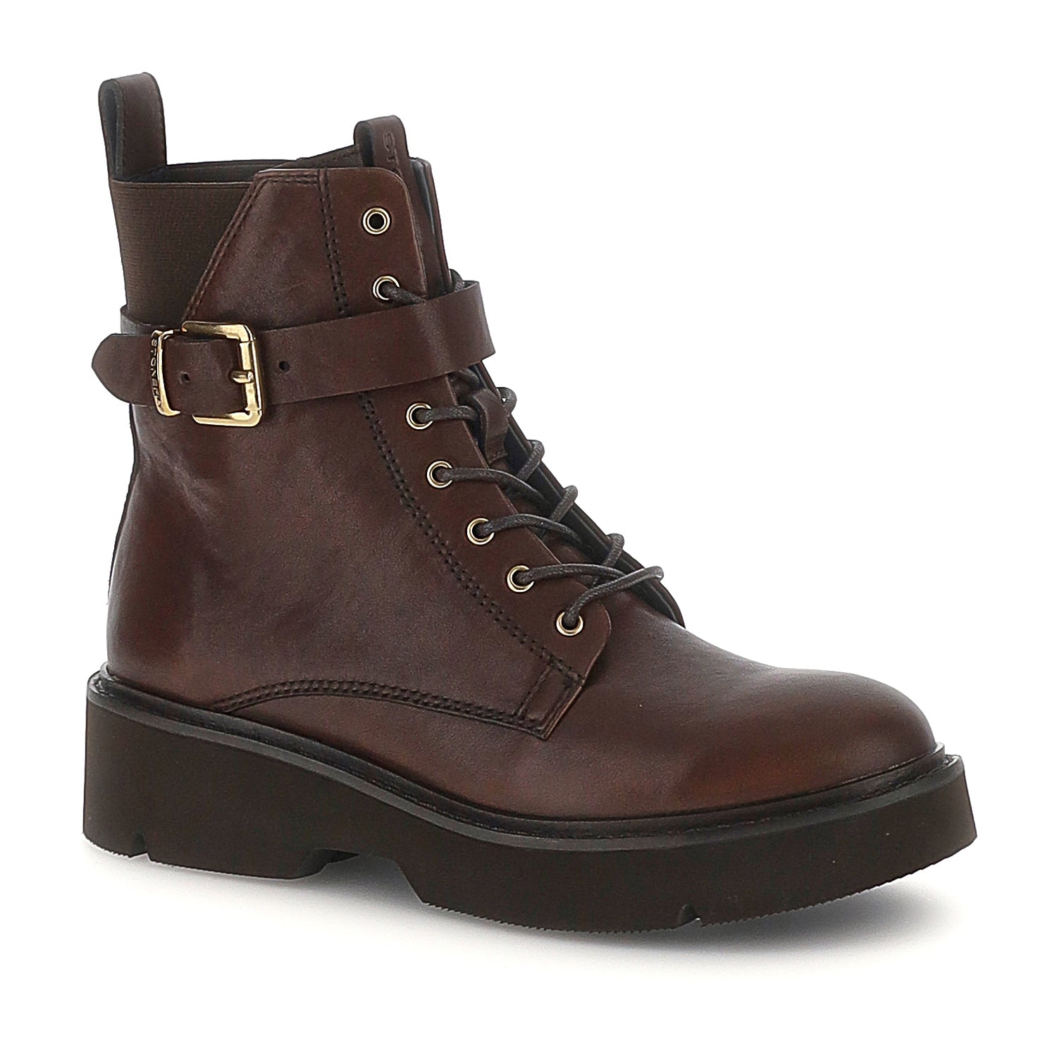 DONNA STIVALETTI MEDI TESSA 9 MARRONE SCURO 223066 Z67 02