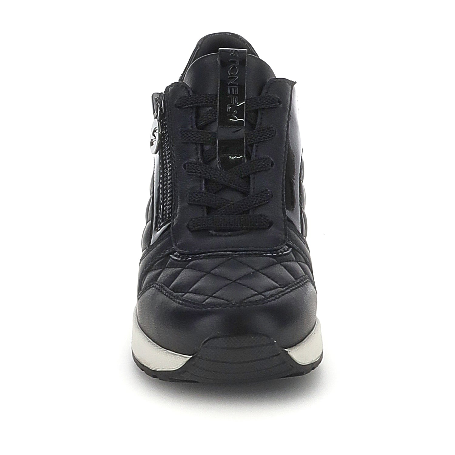 DONNA SCARPE ALLACCIATE MINA 3 NERO 223106 000 04