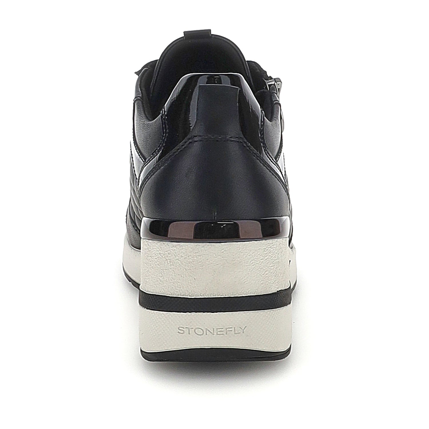 DONNA SCARPE ALLACCIATE MINA 3 NERO 223106 000 05