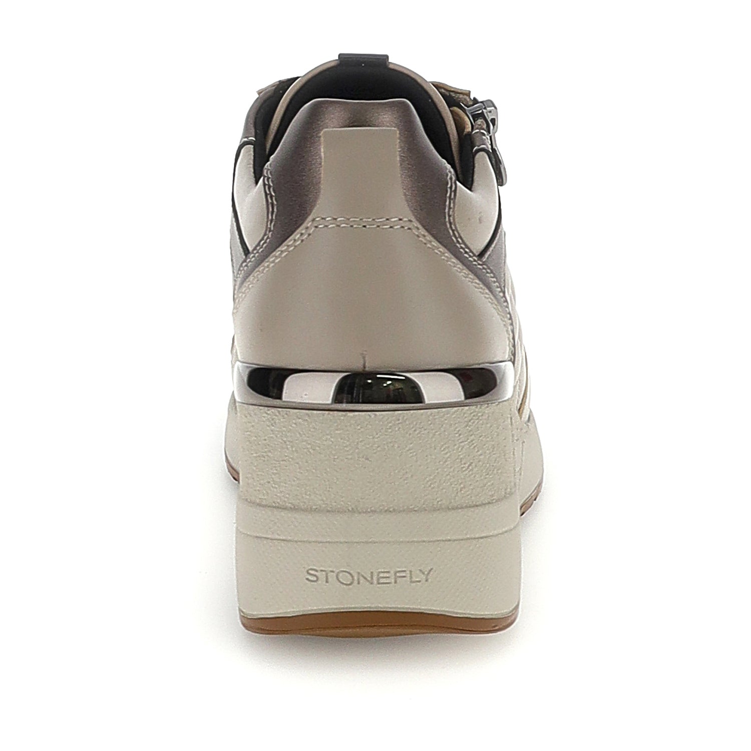 DONNA SCARPE ALLACCIATE MINA 3 GRIGIO CHIARO 223107 DSR 05