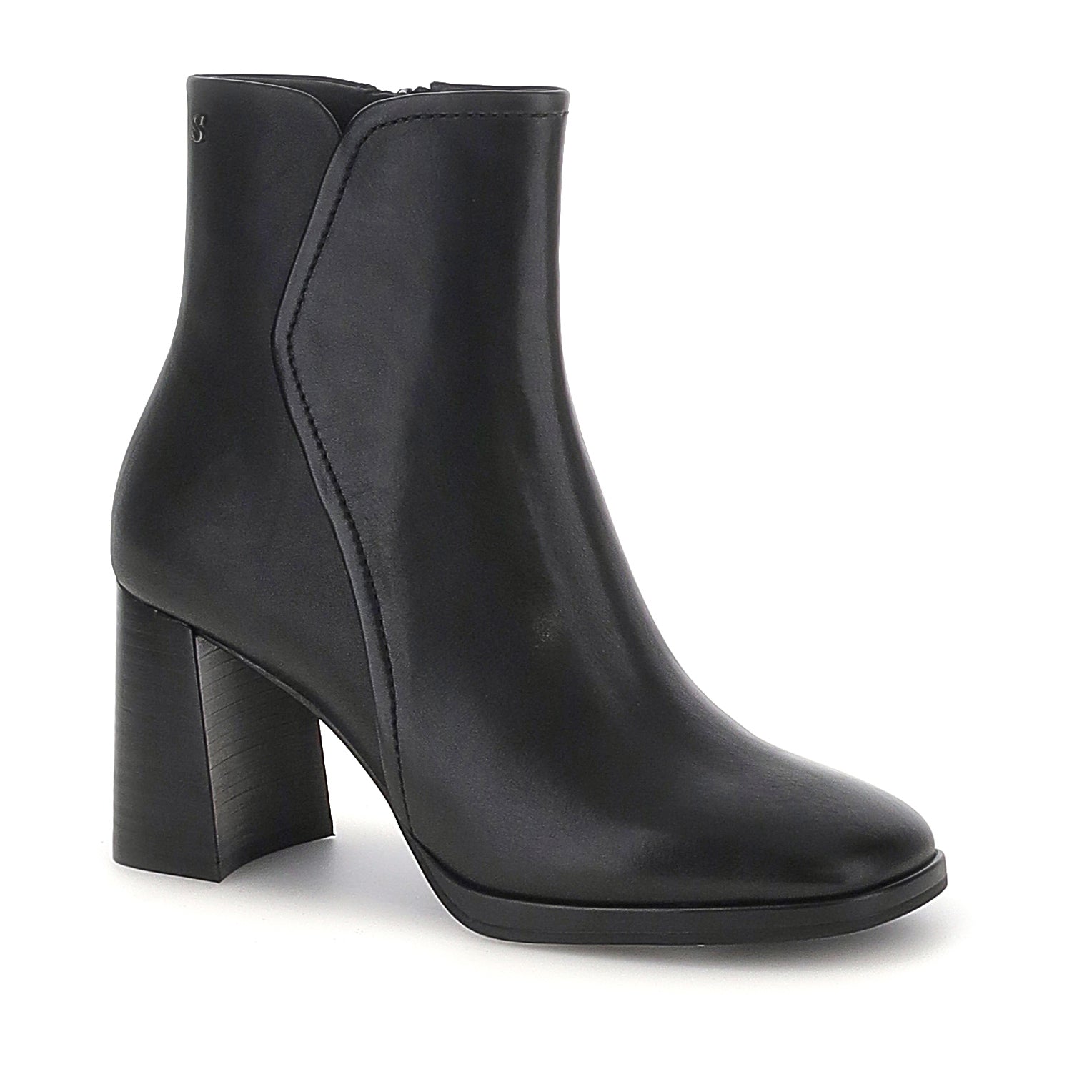 DONNA STIVALI ALLA CAVIGLIA BLANCA 5 NERO 223129 000 02