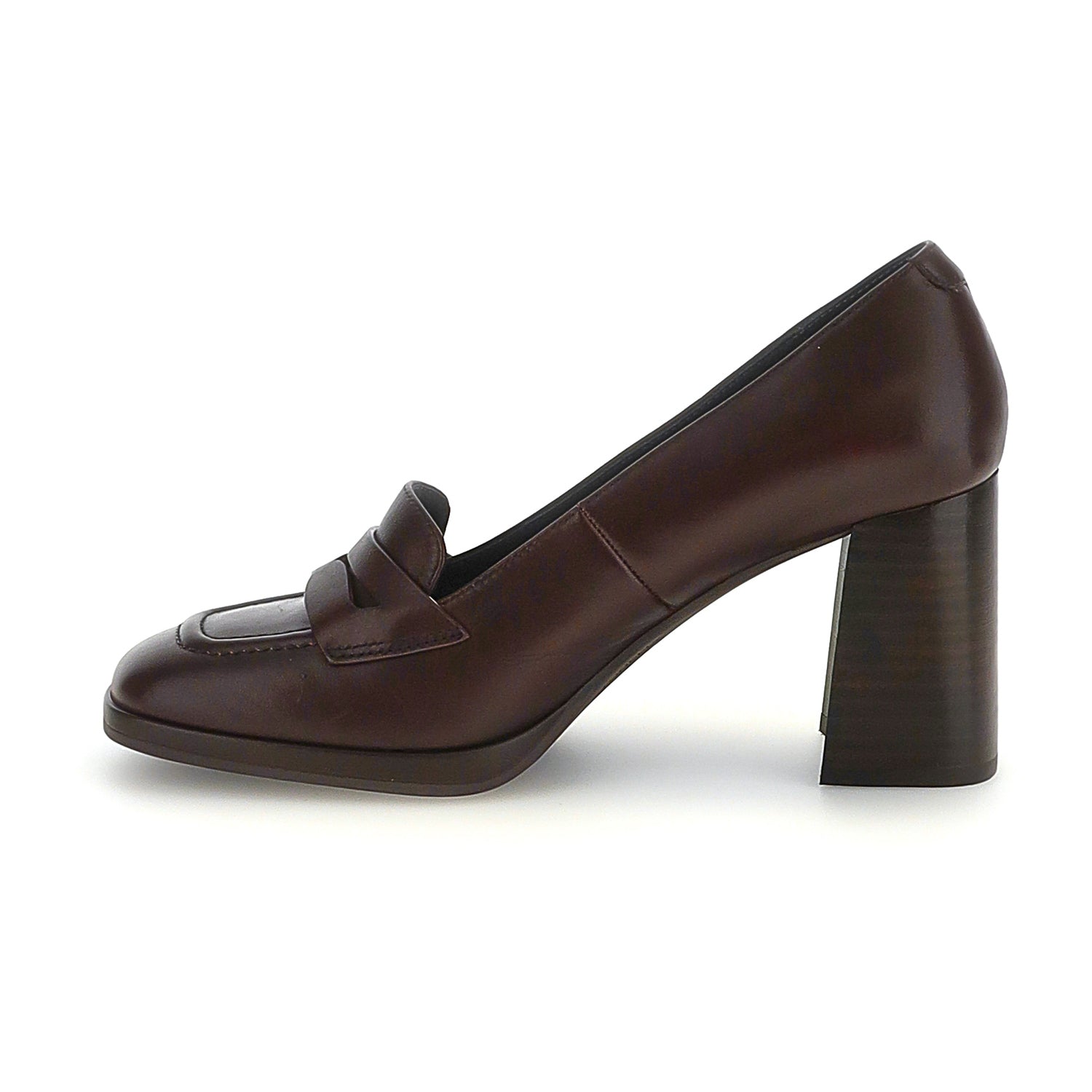 DONNA SCARPE CON TACCO BLANCA 3 MARRONE SCURO 223130 05Y 03