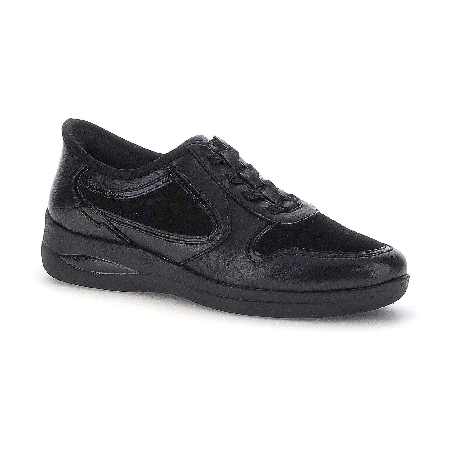 DONNA SCARPE ALLACCIATE AURORA 28 NERO 223225 000 02
