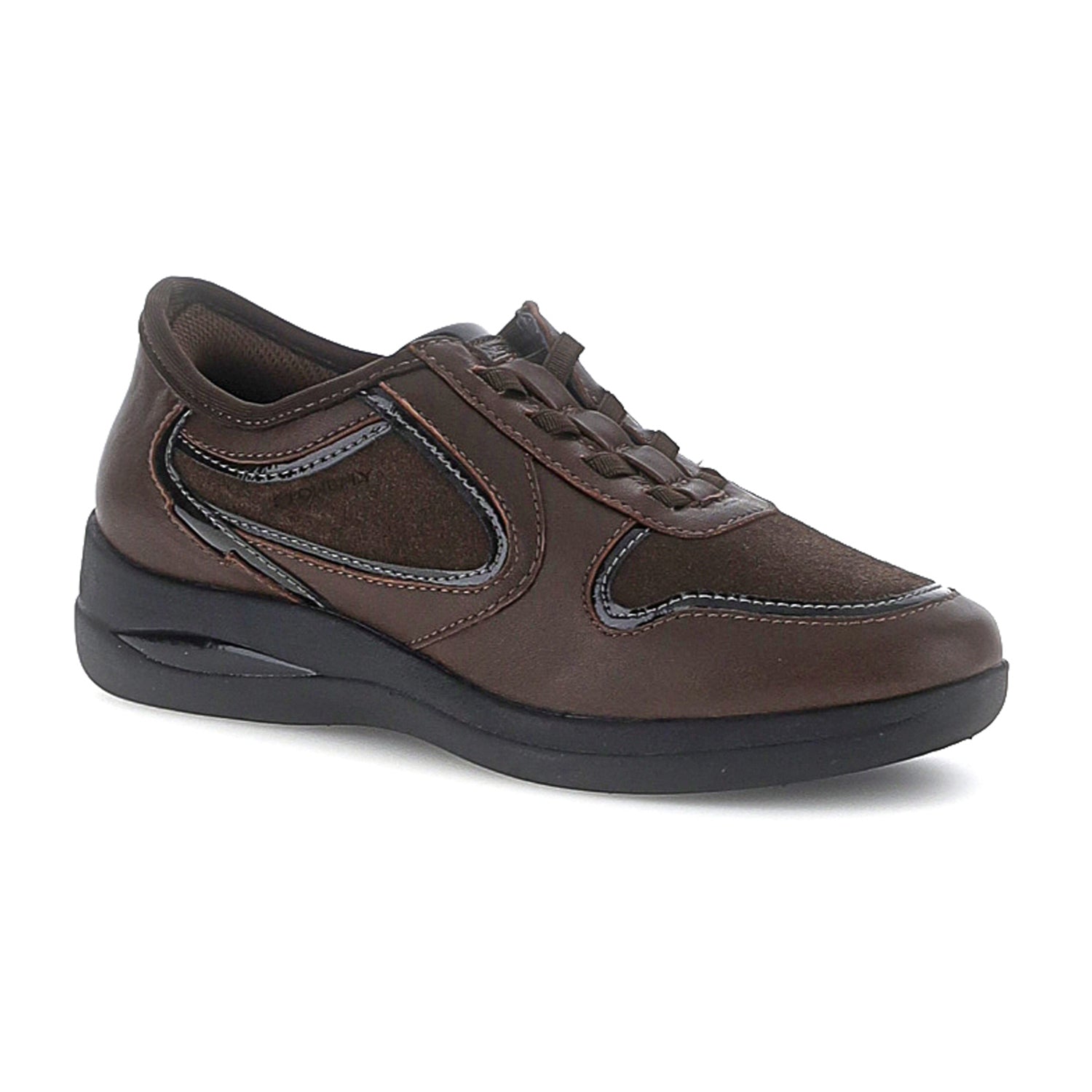 DONNA SCARPE ALLACCIATE AURORA 28 MARRONE SCURO 223225 DWK 02