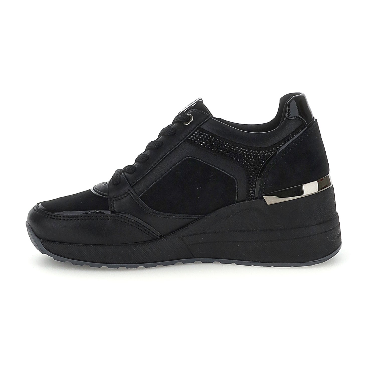 DONNA SCARPE ALLACCIATE MINA 1 NERO 223233 000 03