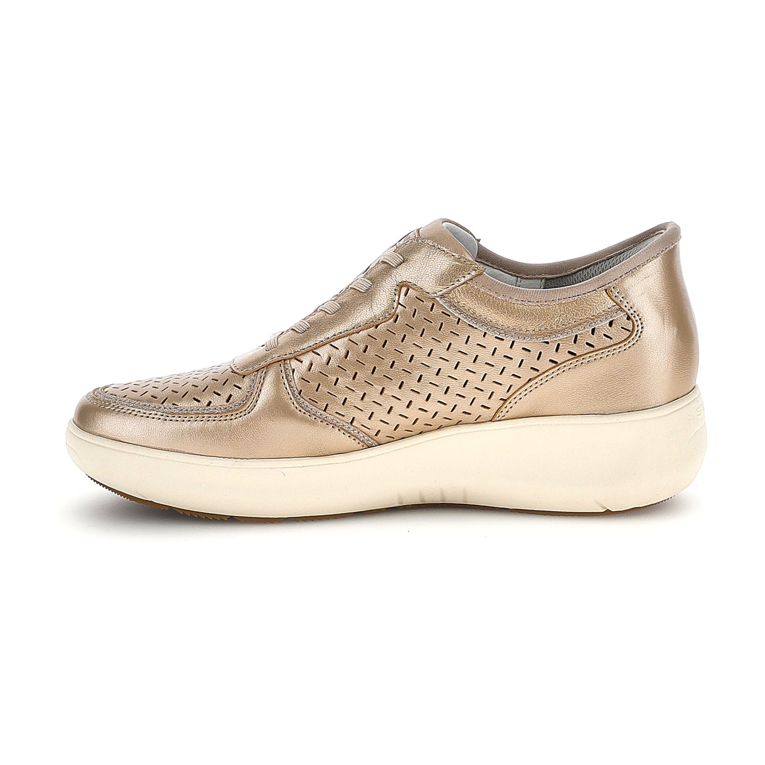 DONNA SCARPE ALLACCIATE ROCK 37 ORO 223461 I89 03