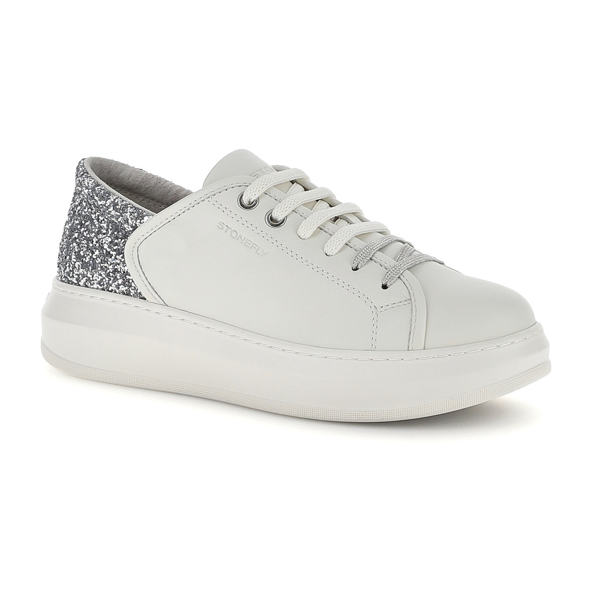 DONNA SCARPE ALLACCIATE CLIO 1 BIANCO 223530 E8Z 02