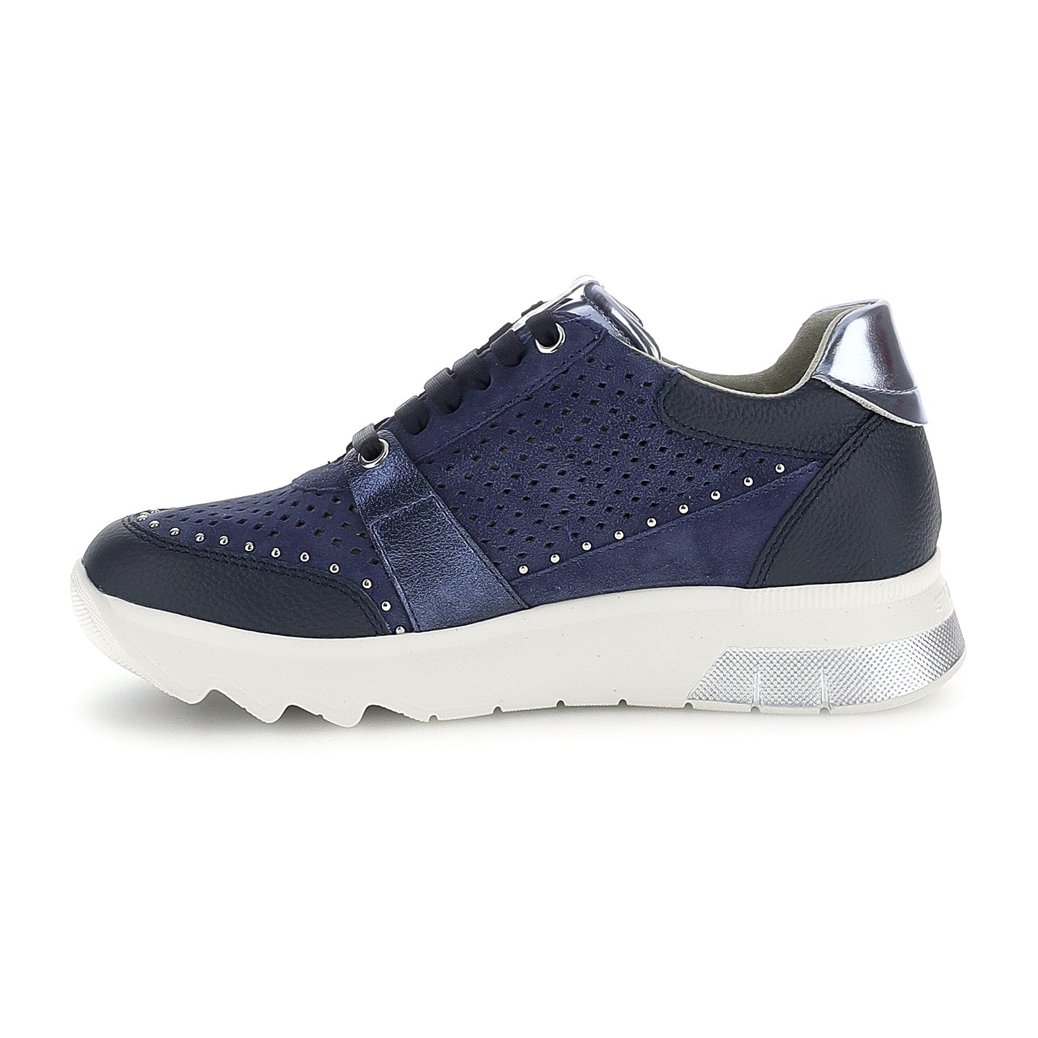 DONNA SCARPE CON CERNIERA SPOCK 47 BLU SCURO 223579 EC0 03