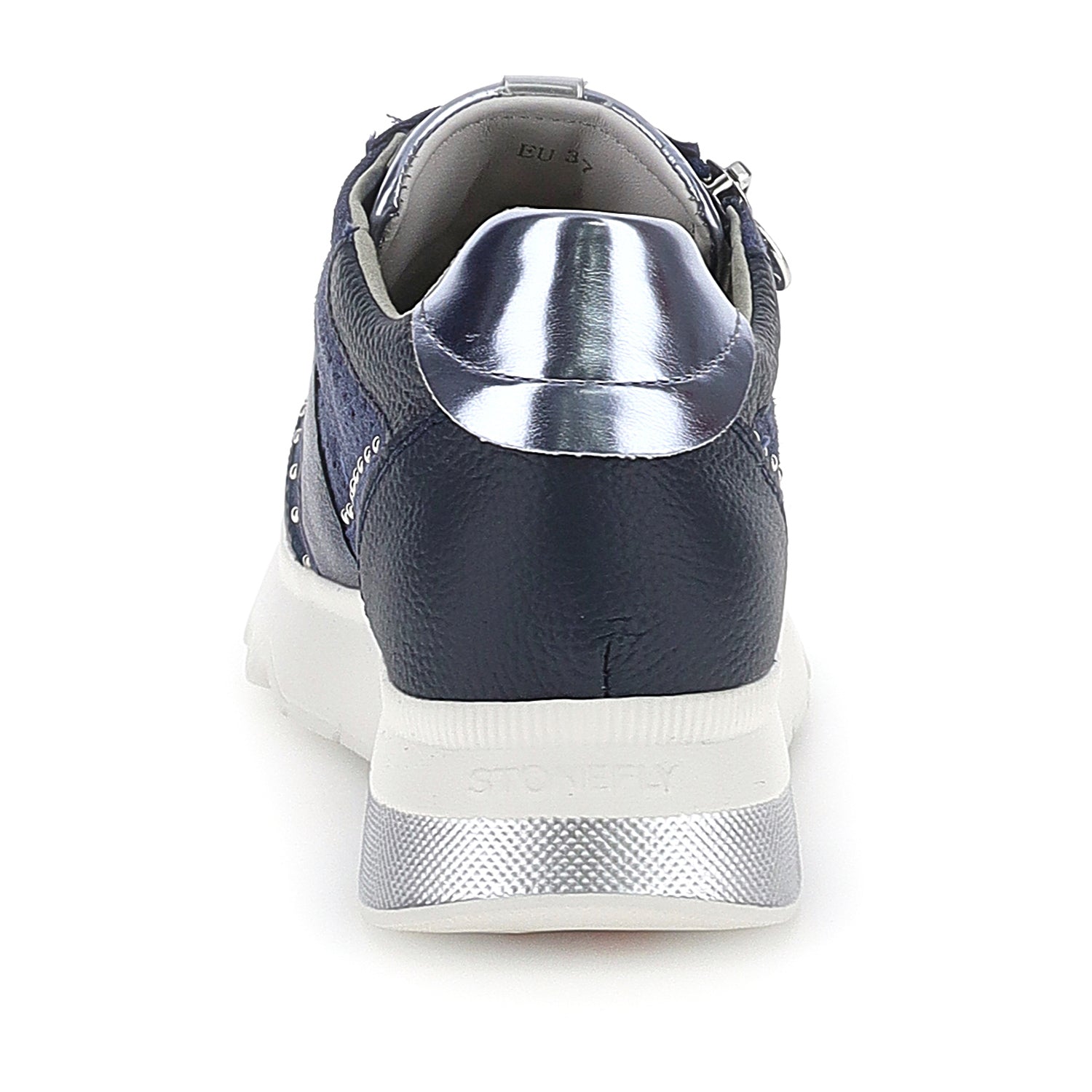 DONNA SCARPE CON CERNIERA SPOCK 47 BLU SCURO 223579 EC0 05