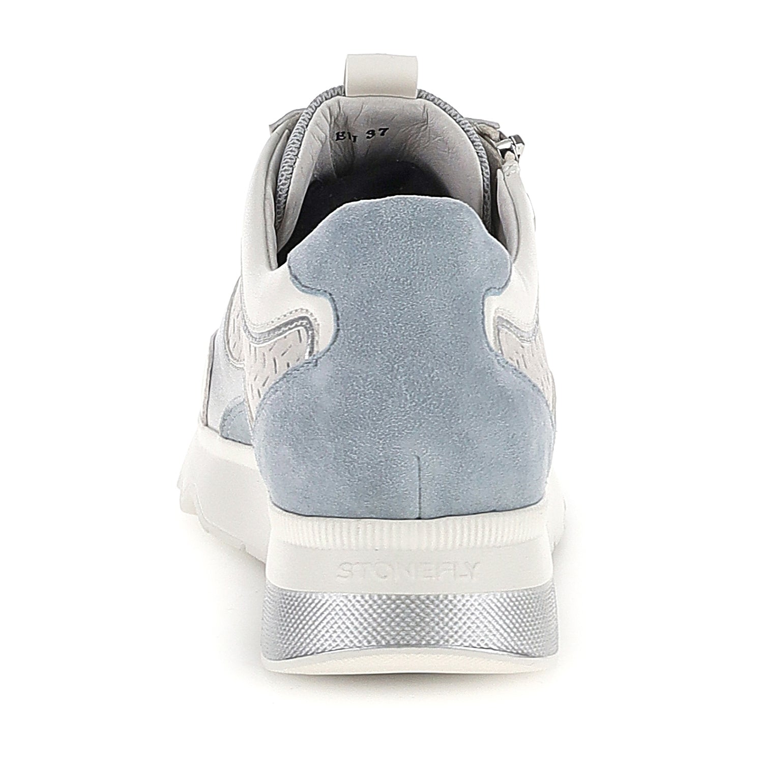 DONNA SCARPE CON CERNIERA SPOCK 50 AZZURRO 223583 BTC 05