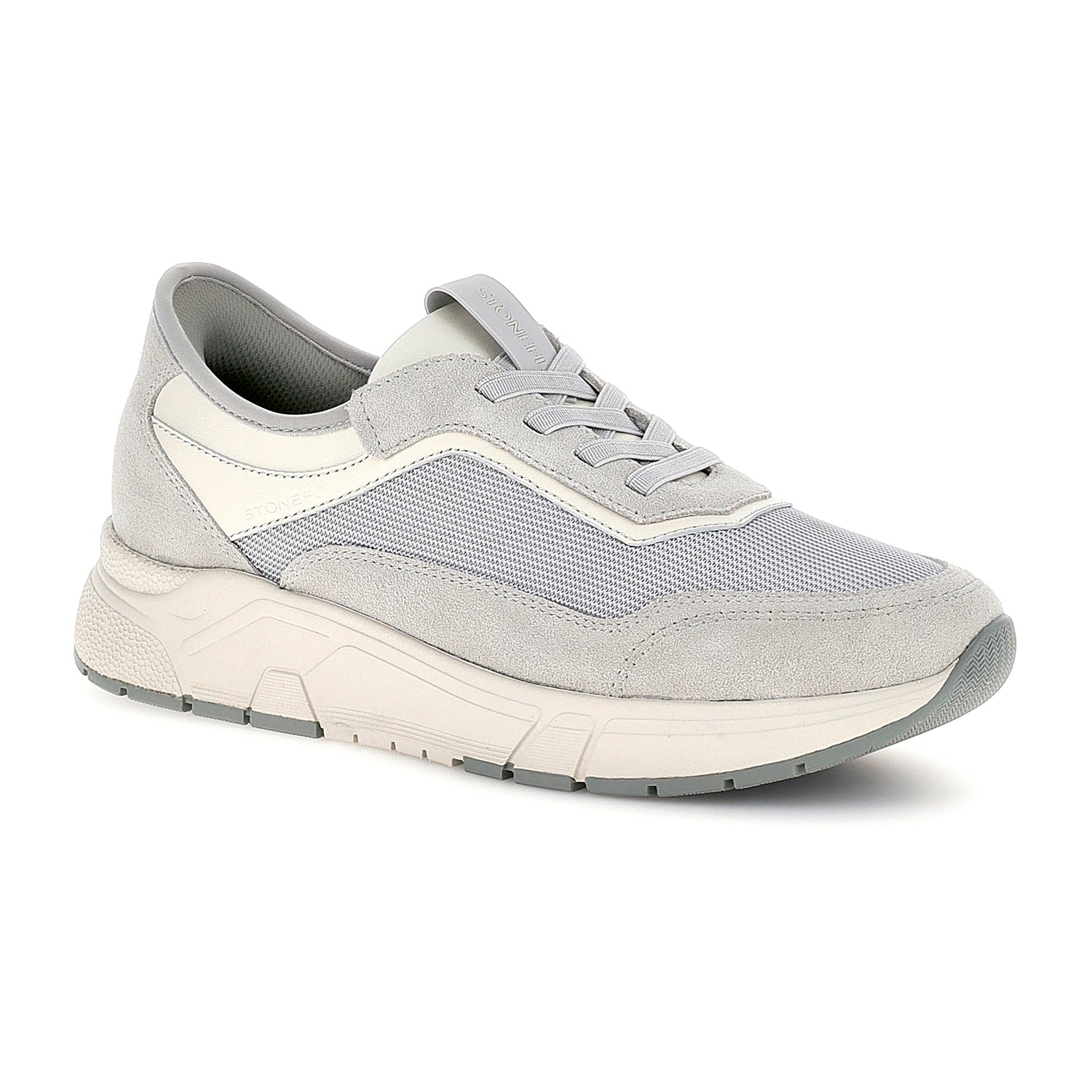 UOMO SCARPE ALLACCIATE ACTION 38 GRIGIO CHIARO 223592 BWA 02