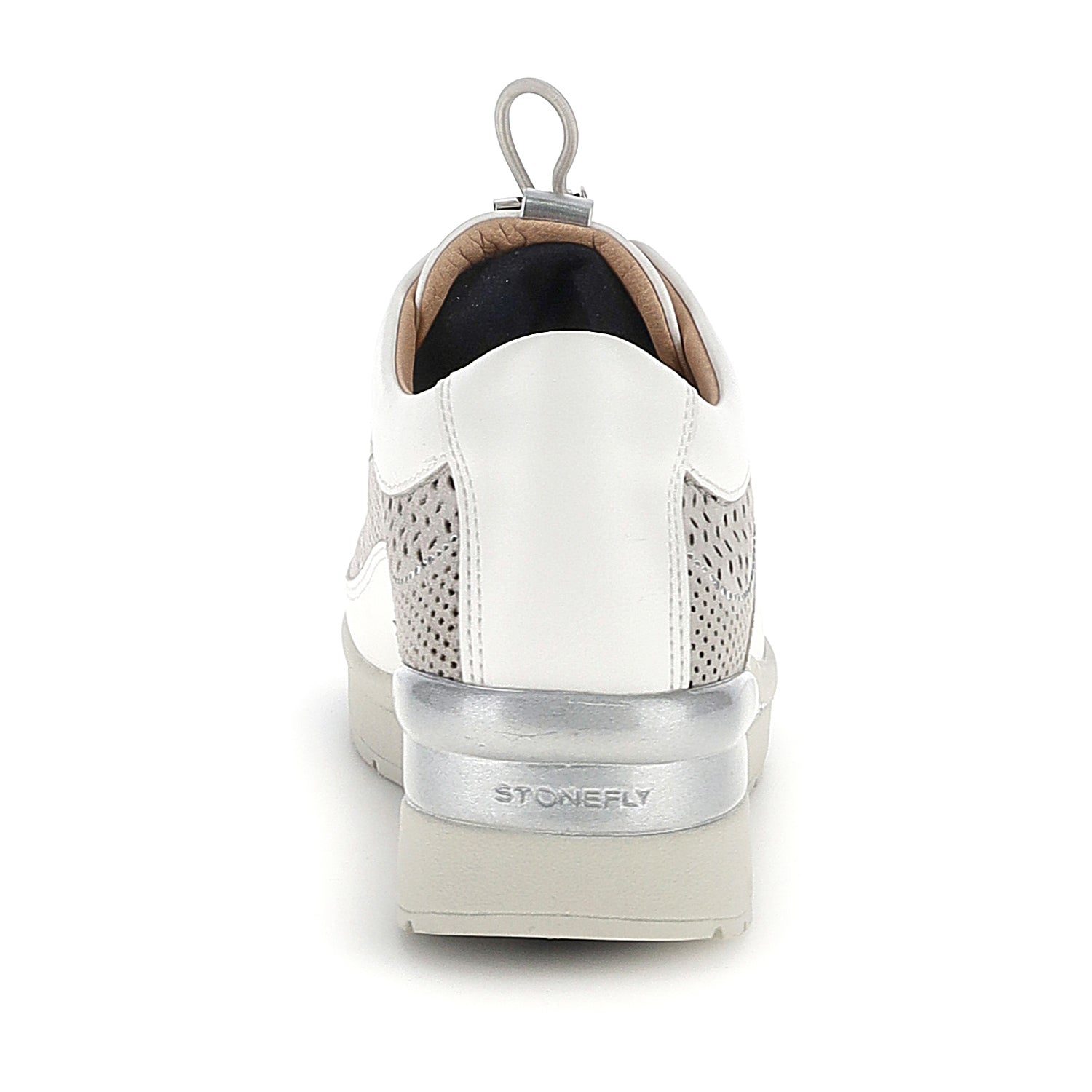 DONNA SCARPE SLIP ON CREAM 38 GRIGIO CHIARO 223606 V35 05