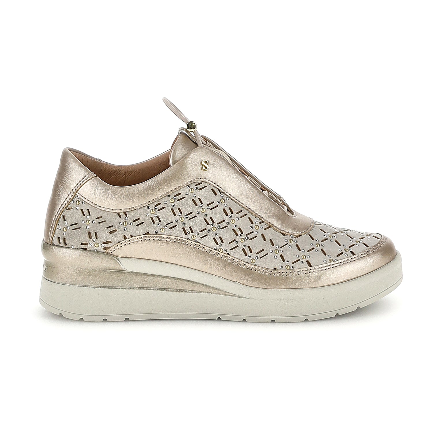 DONNA SCARPE SLIP ON CREAM 38 BEIGE 223607 213 01