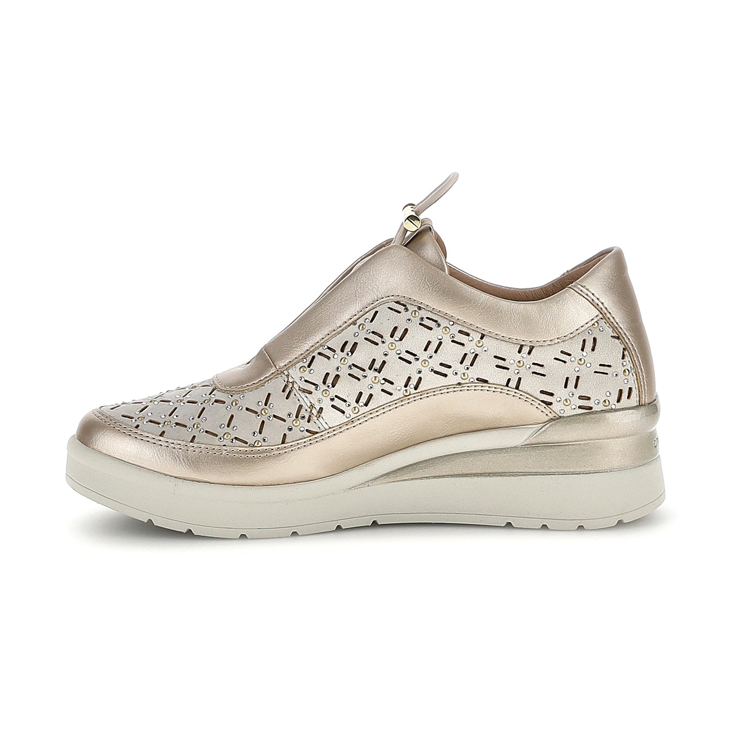 DONNA SCARPE SLIP ON CREAM 38 BEIGE 223607 213 03